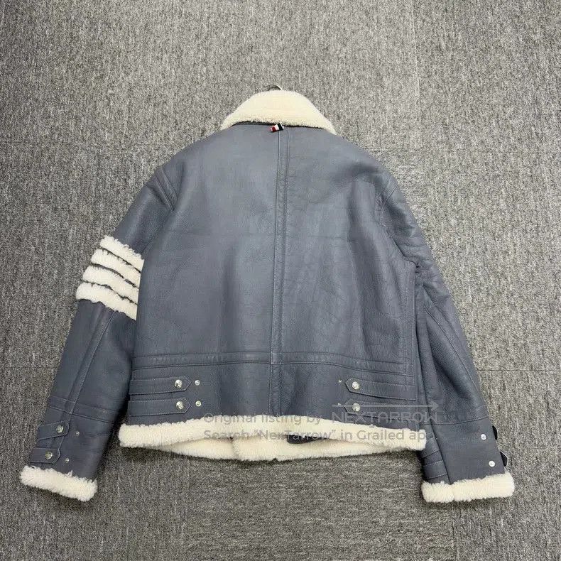 Thom Browne Thom Browne Shearling Leather Jacket . Size US M / EU 48-50 / 2 - 5 Thumbnail