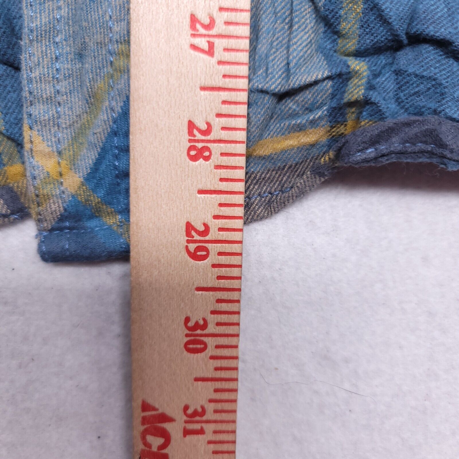 Route 66 Route 66 Gingham Flannel Shirt Mens Size Medium M Blue Size US M / EU 48-50 / 2 - 7 Thumbnail