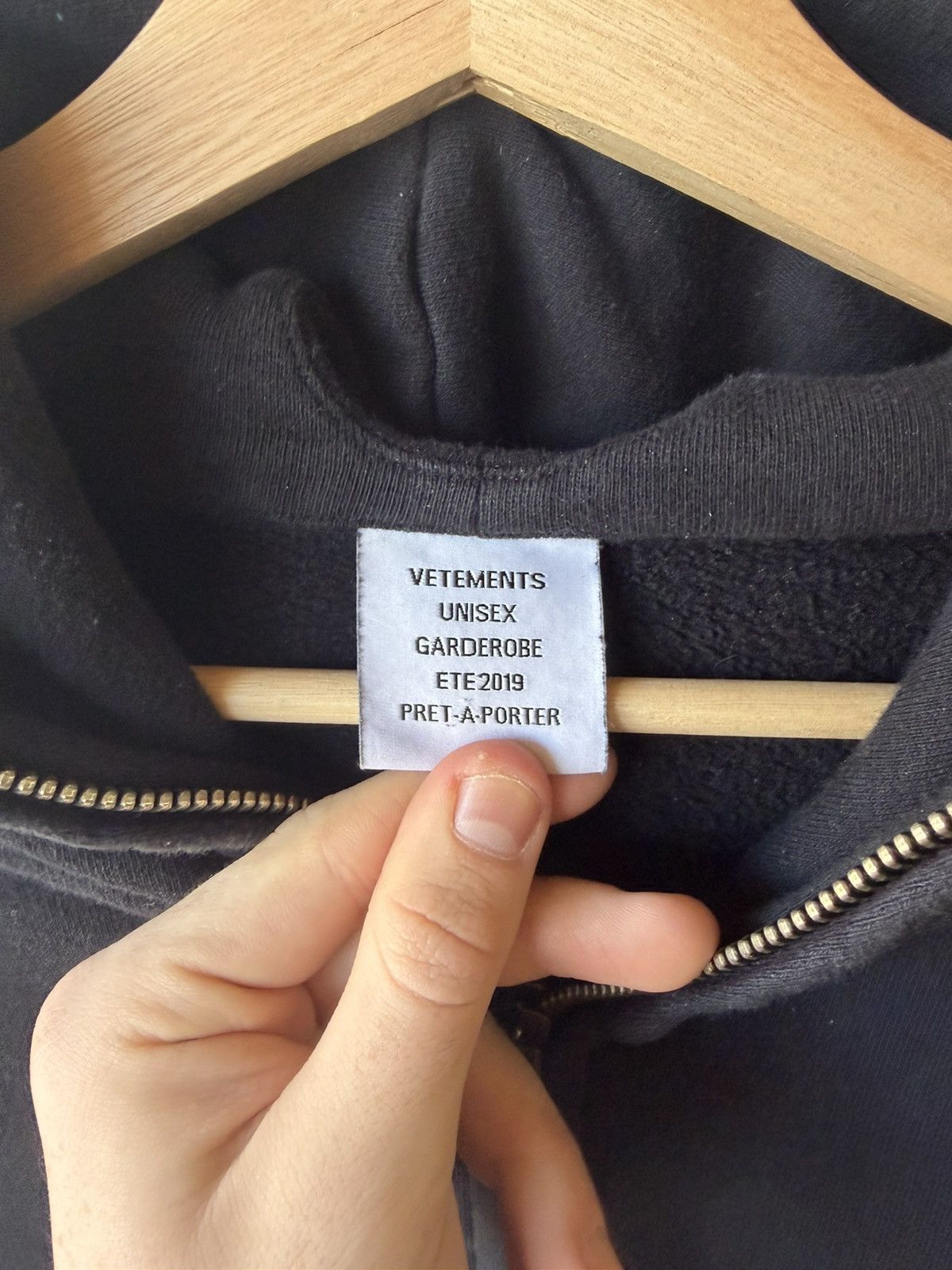 Vetements Vetements SS19 Russian Idol Full Zip Hoodie Size US XL / EU 56 / 4 - 6 Thumbnail