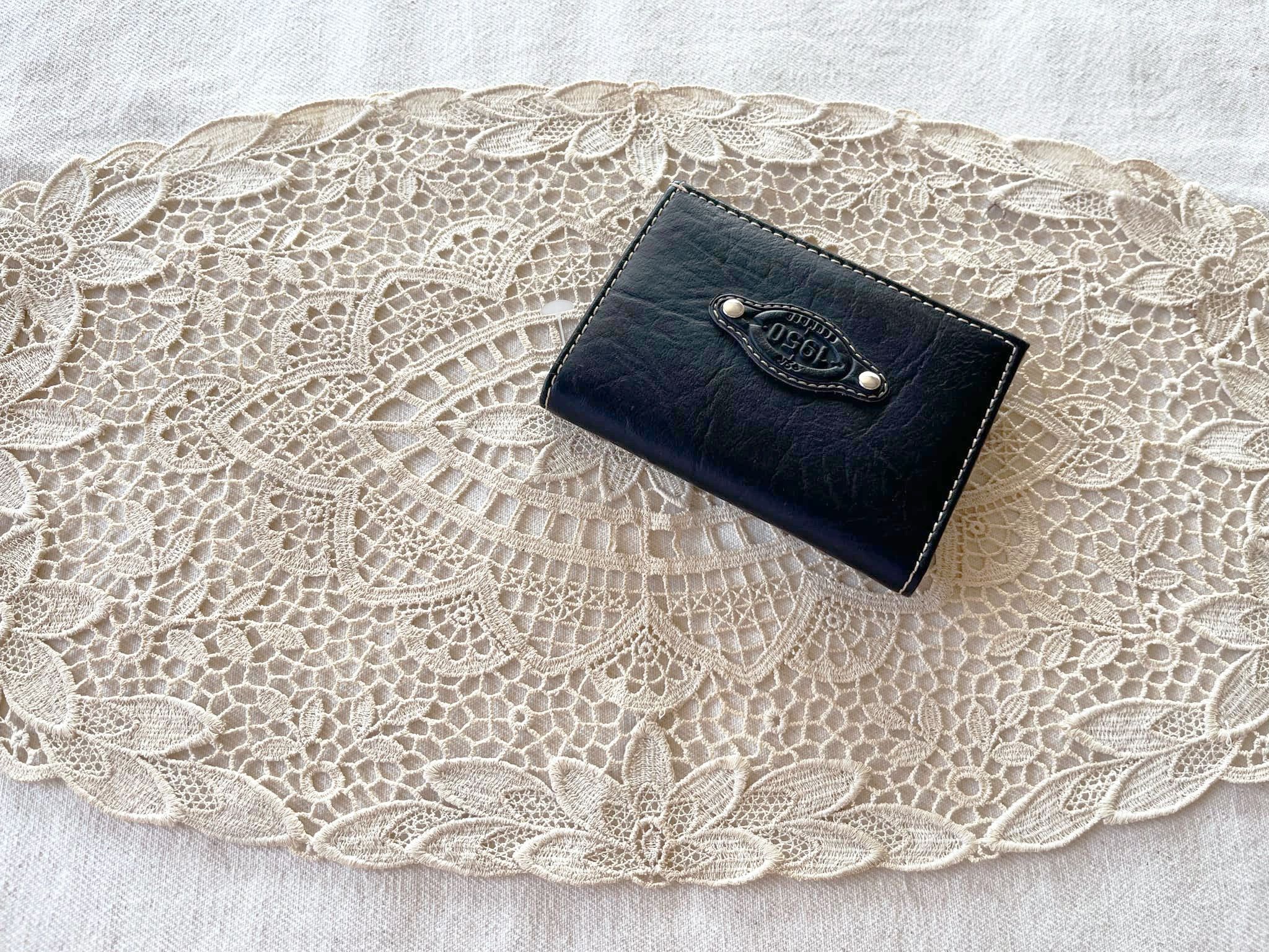 Vintage Deadstock Don 1950 FOUNDED faux Leather Bifold Men's wallet Size ONE SIZE - 5 Thumbnail