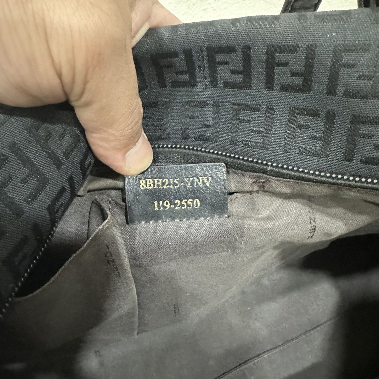 Fendi ‼️LASTDROP‼️ FENDI FF ZUCCHINO CANVAS TOTE BAG Size ONE SIZE - 12 Thumbnail