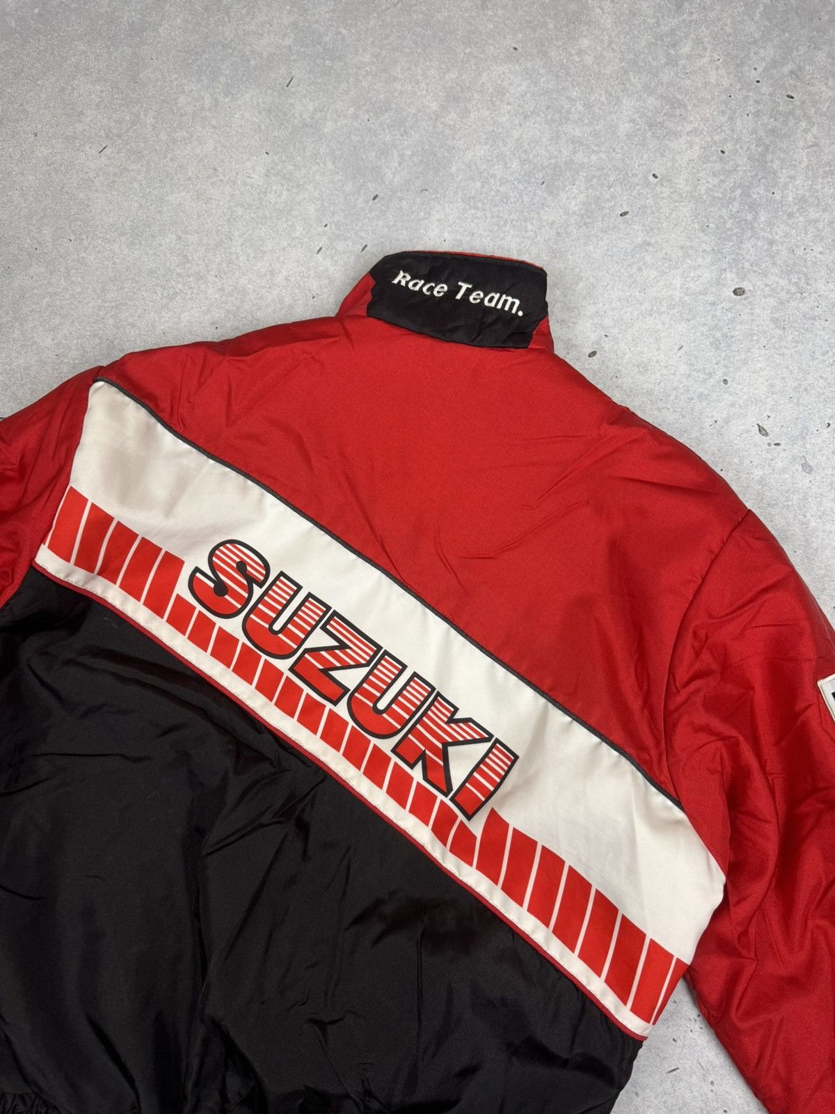 NASCAR Vintage Suzuki Racing Nascar Puffer Jacket Y2K Size US L / EU 52-54 / 3 - 4 Thumbnail