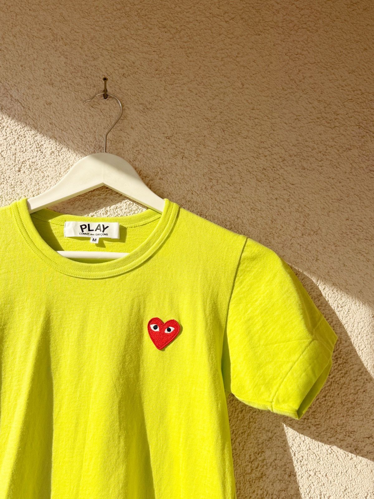 Comme des Garcons PLAY Comme des Garçons PLAY Women Green T-Shirt Heart Logo Size M Size M / US 6-8 / IT 42-44 - 3 Thumbnail
