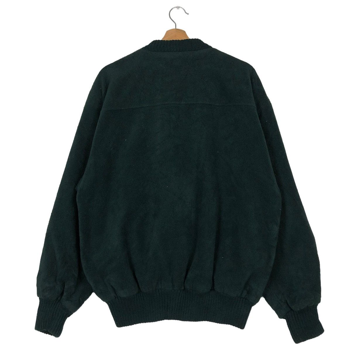 Japanese Brand 🔥VINTAGE BOMBER JACKET WOOL ARNALDO BASSINI ISSEY MIYAKE Size US L / EU 52-54 / 3 - 8 Thumbnail
