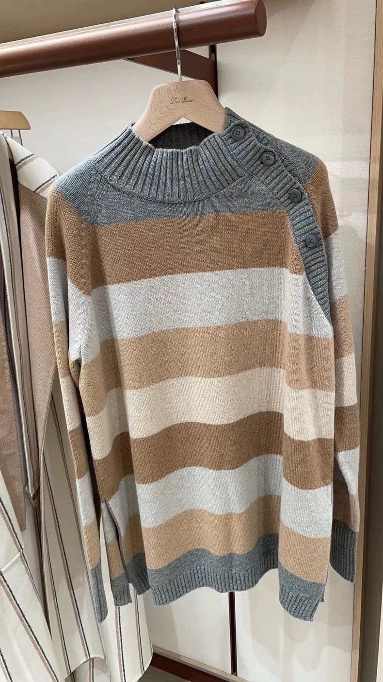 Loro Piana Loro Piana Baby Cashmere Sweater S Size US S / EU 44-46 / 1 - 1 Thumbnail