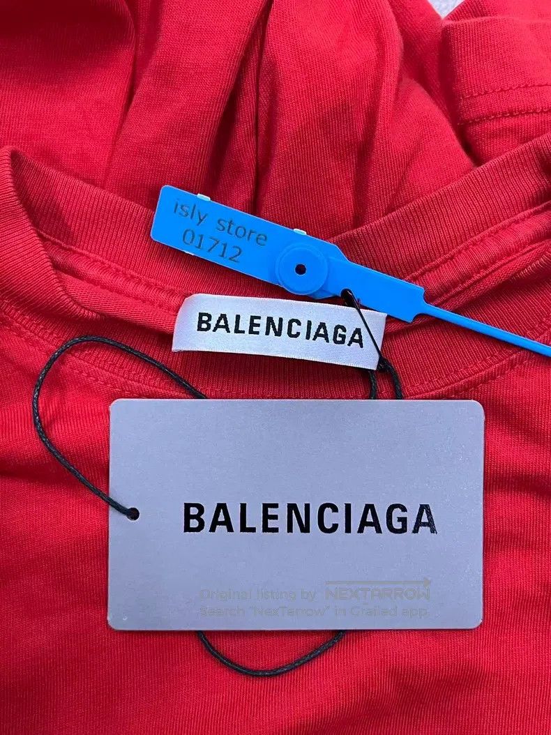 Balenciaga Balenciaga Logo letter badge short-sleeve T-shirt regular Size US XS / EU 42 / 0 - 5 Thumbnail