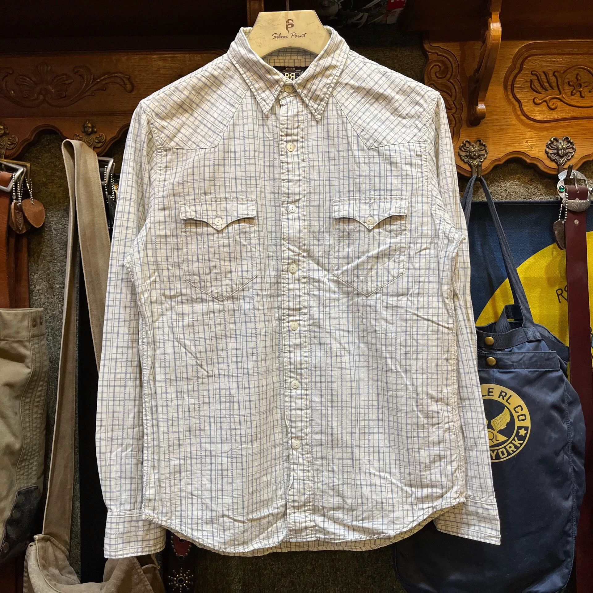 RRL Ralph Lauren RRL Plaid Button-Up Shirt by Ralph Lauren Size US M / EU 48-50 / 2 - 1 Thumbnail