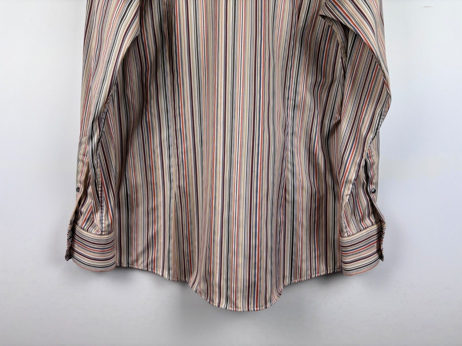 Eton Eton Long Sleeve Button Down Shirt Striped Slim 17.5 / 44 Size US L / EU 52-54 / 3 - 7 Thumbnail