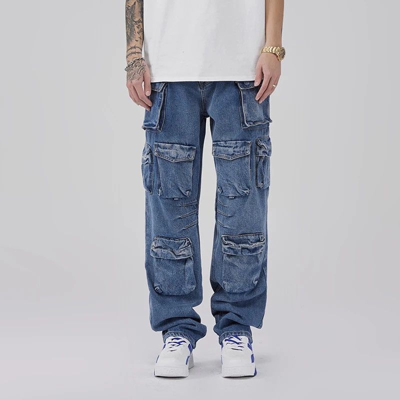 Straight Baggy Wide Leg Denim