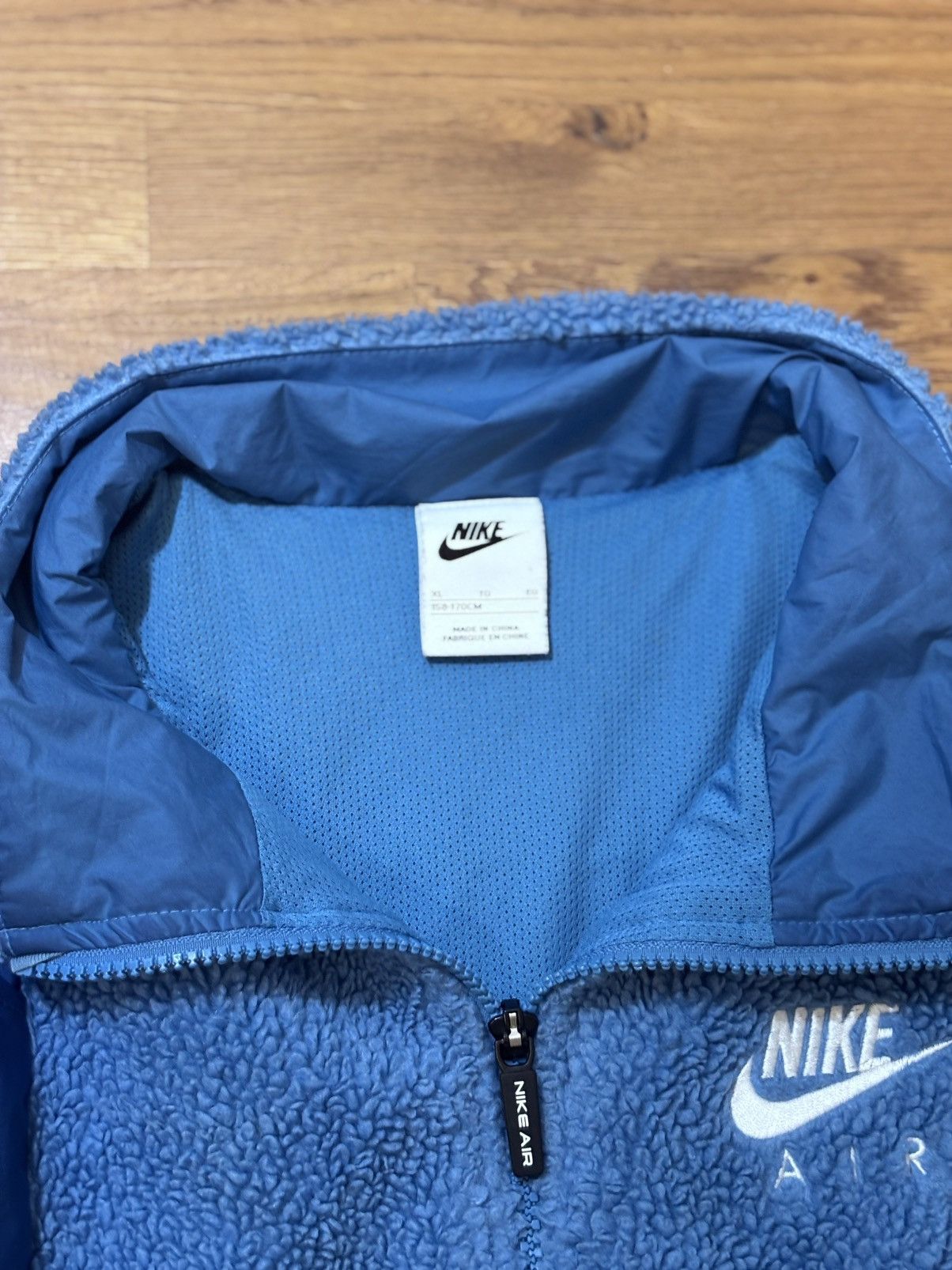 Nike × Vintage Vintage Polar jacket 20’s central logo halfzip y2k drip Size US XS / EU 42 / 0 - 4 Thumbnail
