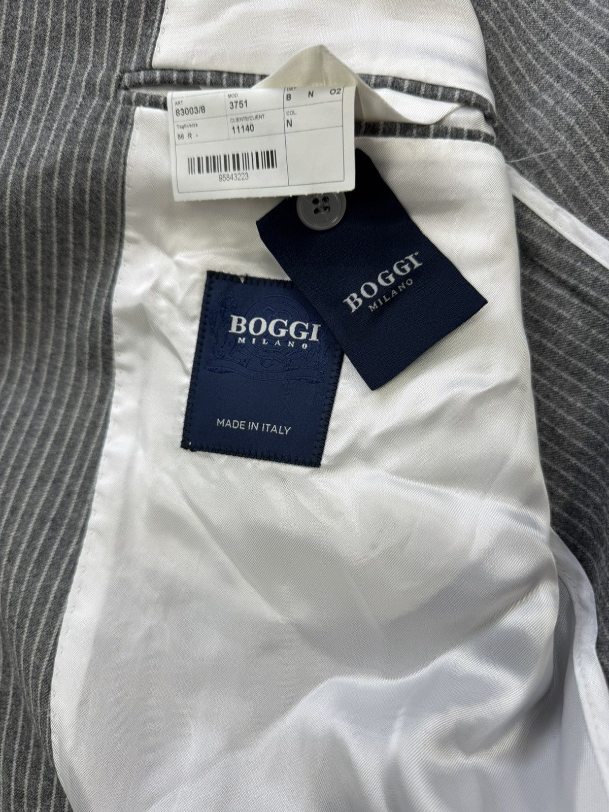 Boggi Boggi Milano Blazer Size 56R (M-L) Size 54R - 12 Thumbnail