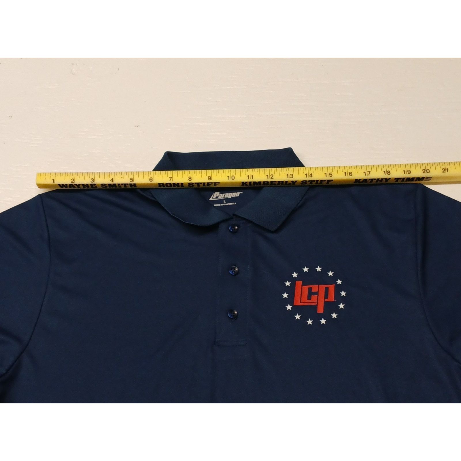 Other Paragon Navy Blue Large Dri-Fit Dress Collar Button Shirt Size US L / EU 52-54 / 3 - 5 Thumbnail