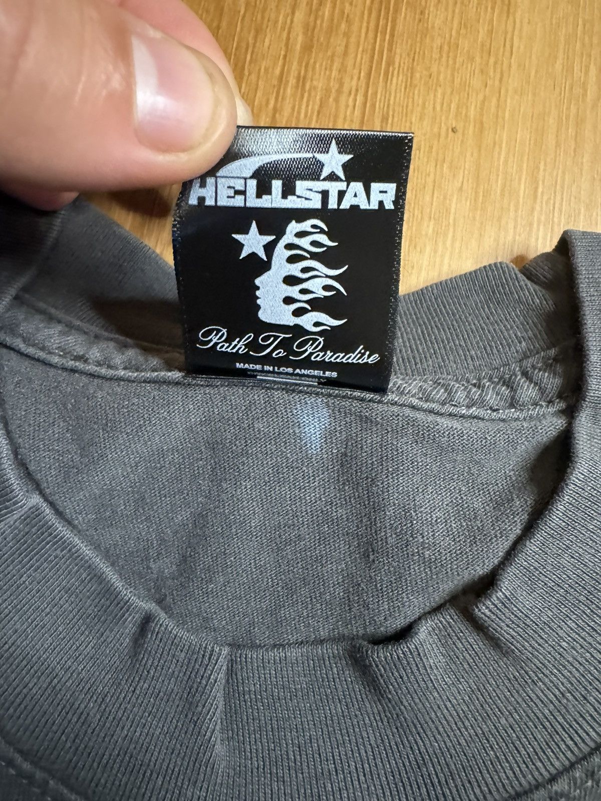HELLSTAR Hellstar Jesus Emblem Path to Paradise Tee Size US S / EU 44-46 / 1 - 3 Thumbnail