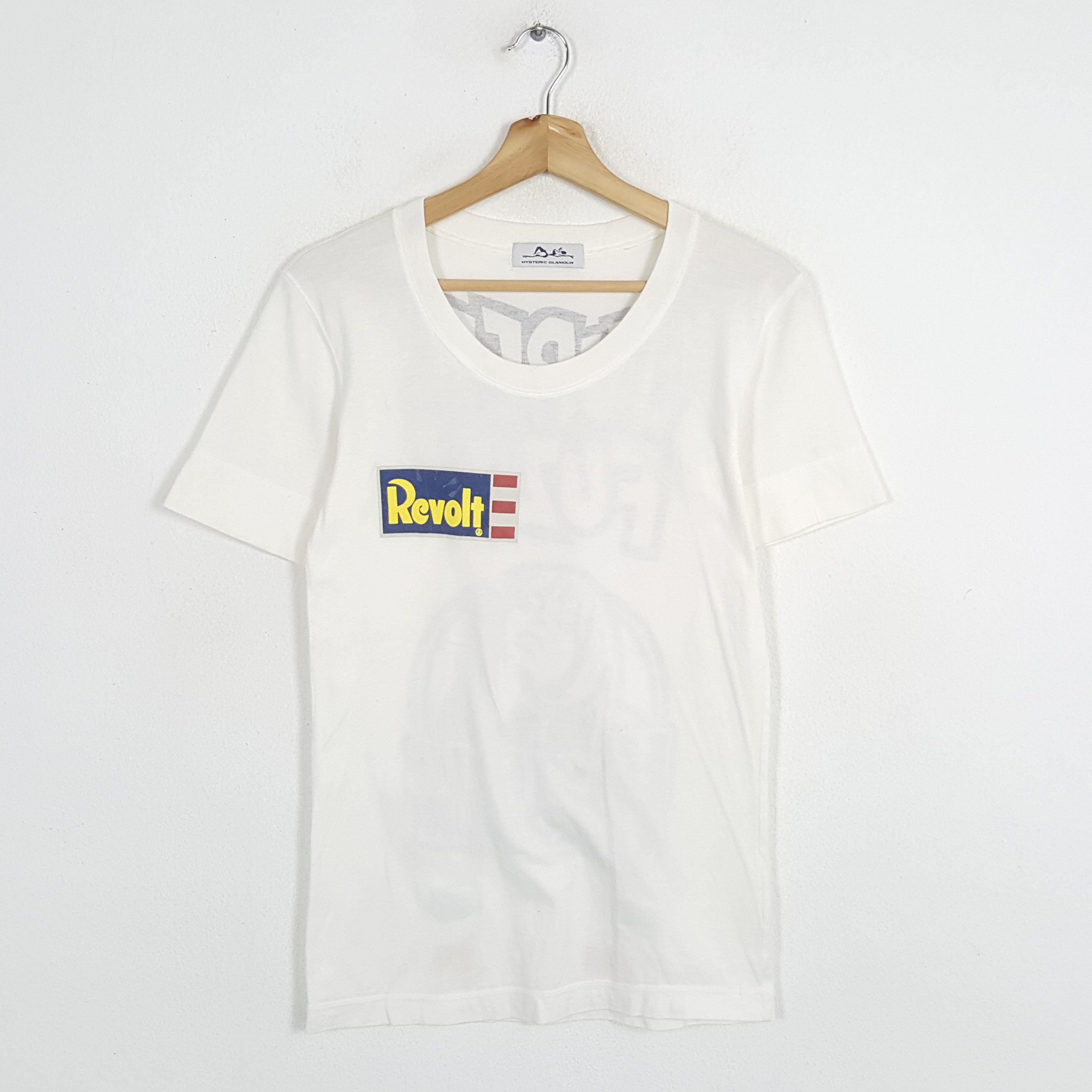 Hysteric Glamour × Japanese Brand × Vintage Vintage HYSTERIC GLAMOUR Japanese Fashion Brand T-Shirts Size XS / US 0-2 / IT 36-38 - 3 Thumbnail