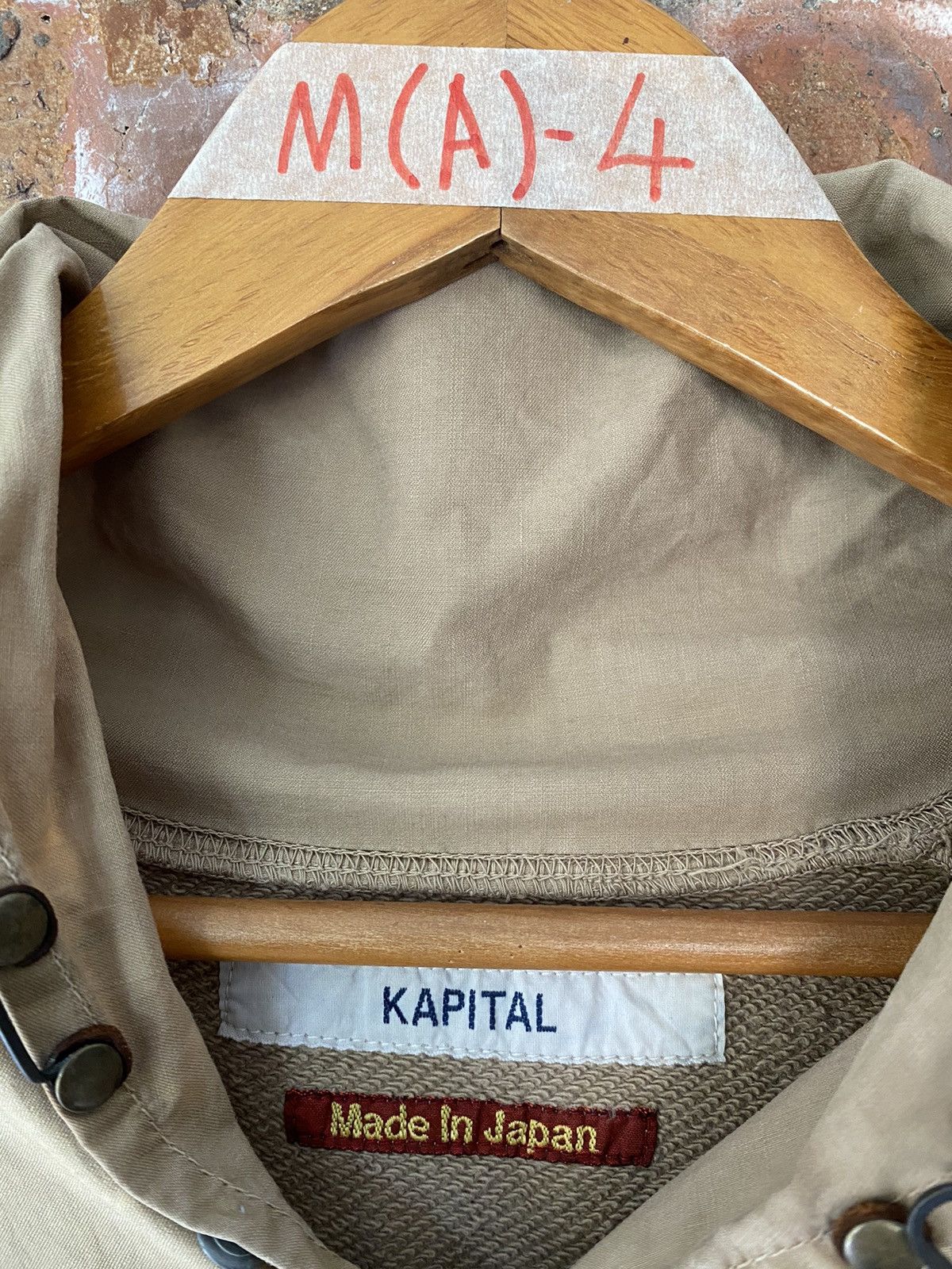 Kapital Kountry 2000s Kapital distressed military sweat button Size US S / EU 44-46 / 1 - 11 Thumbnail