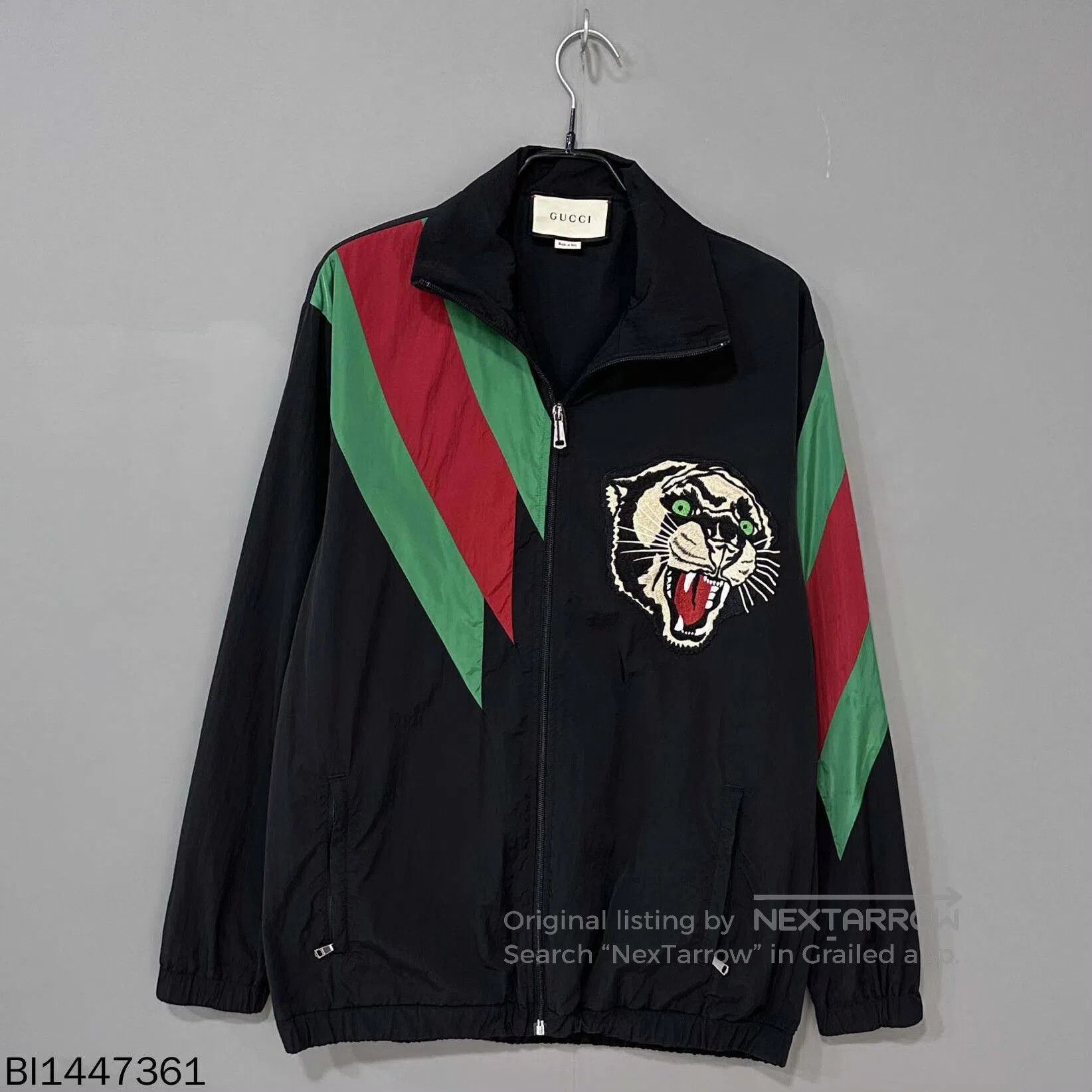 Gucci gucci striped tiger nylon jacket. Size US XS / EU 42 / 0 - 1 Thumbnail