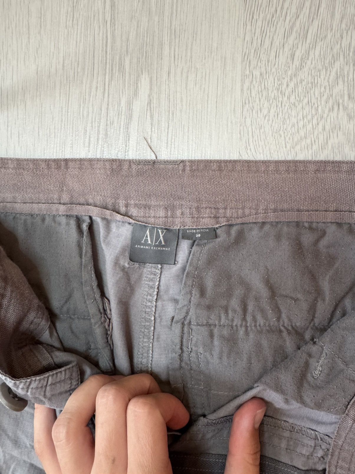 Armani Armani Exchange Cargo Pants Size US 30 / EU 46 - 4 Thumbnail