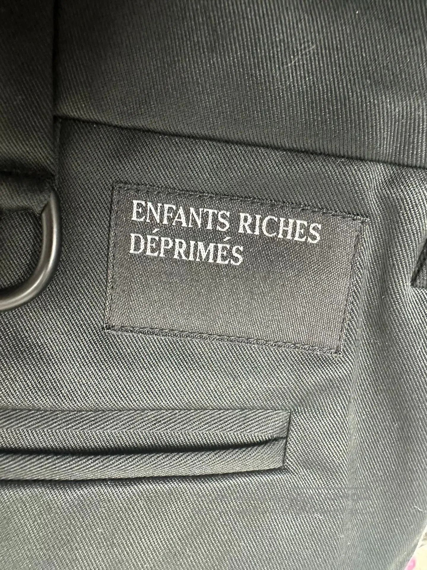 Enfants Riches Deprimes Enfants Riches Deprimes Black Trousers. Size US 44 / EU 60 - 3 Thumbnail