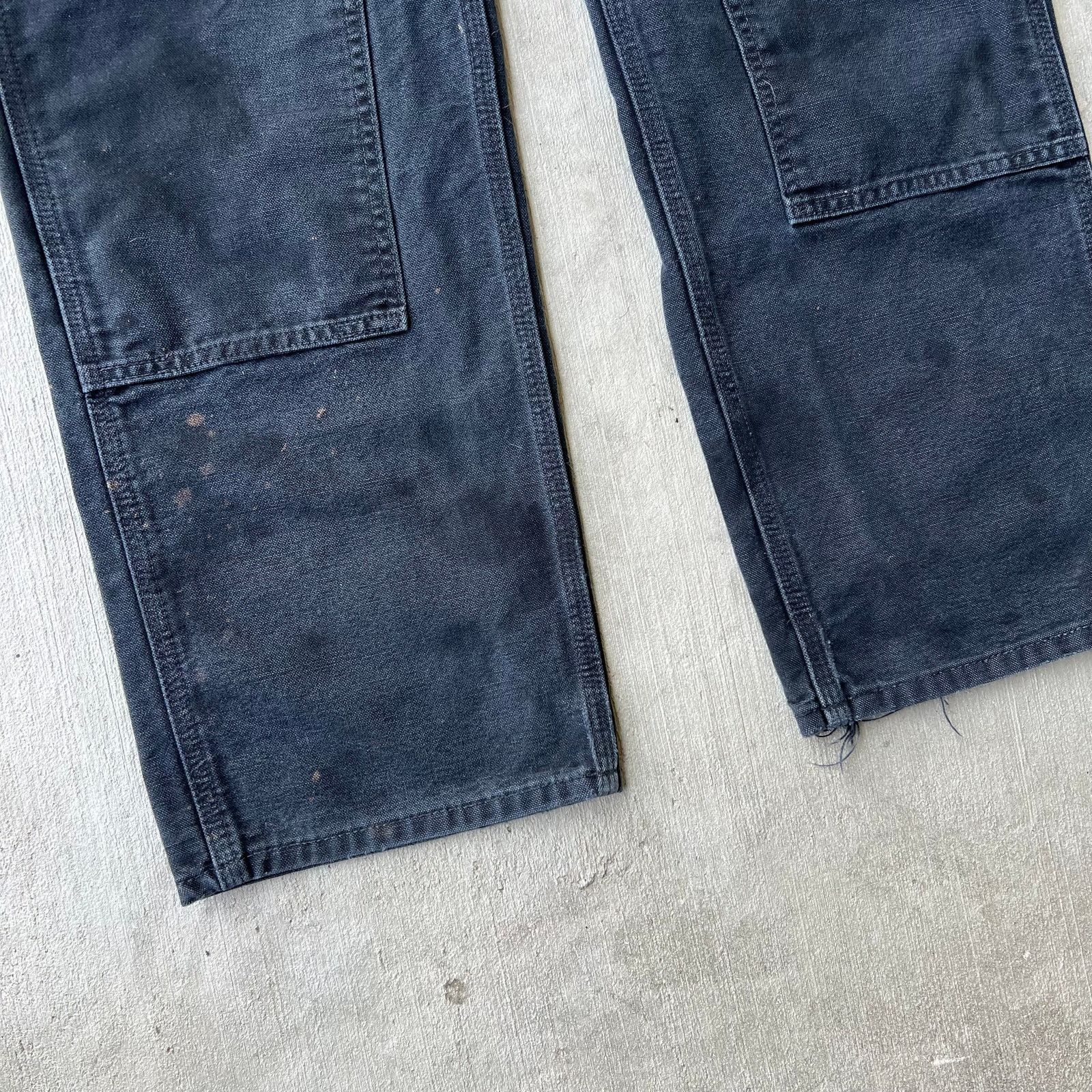 Carhartt × Vintage Carhartt black double knee work wear carpenter pants Size US 31 - 3 Thumbnail