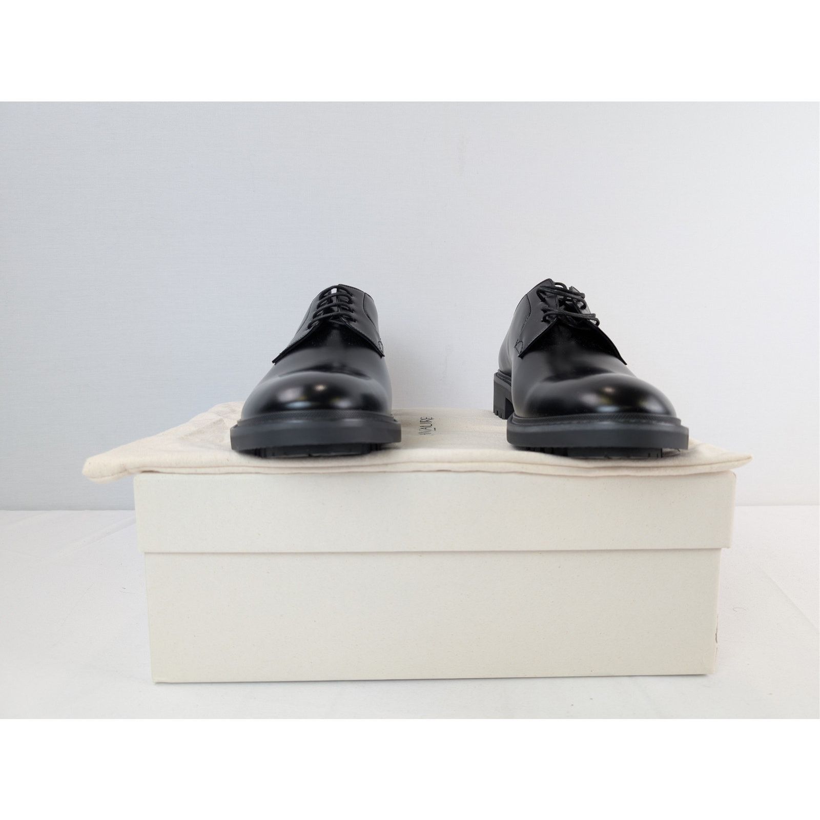 Saint Laurent Paris o1rshd1 New Bourbon Antoine Sandy 25 PL V Shoe Boots in Nero Size US 12 / EU 45 - 19 Thumbnail
