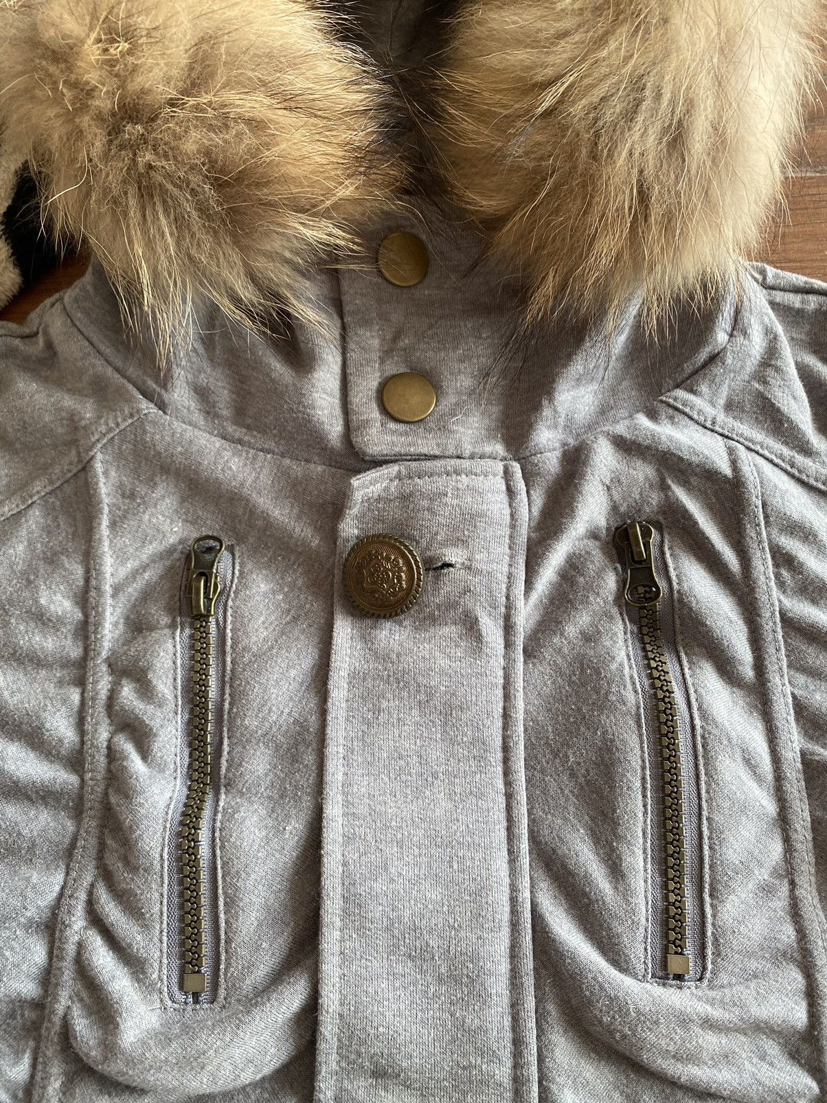 Beauty Beast × If Six Was Nine × Le Grande Bleu (L.G.B.) Pendora Fur Zip Hoodie Seditionaries Size US L / EU 52-54 / 3 - 3 Thumbnail