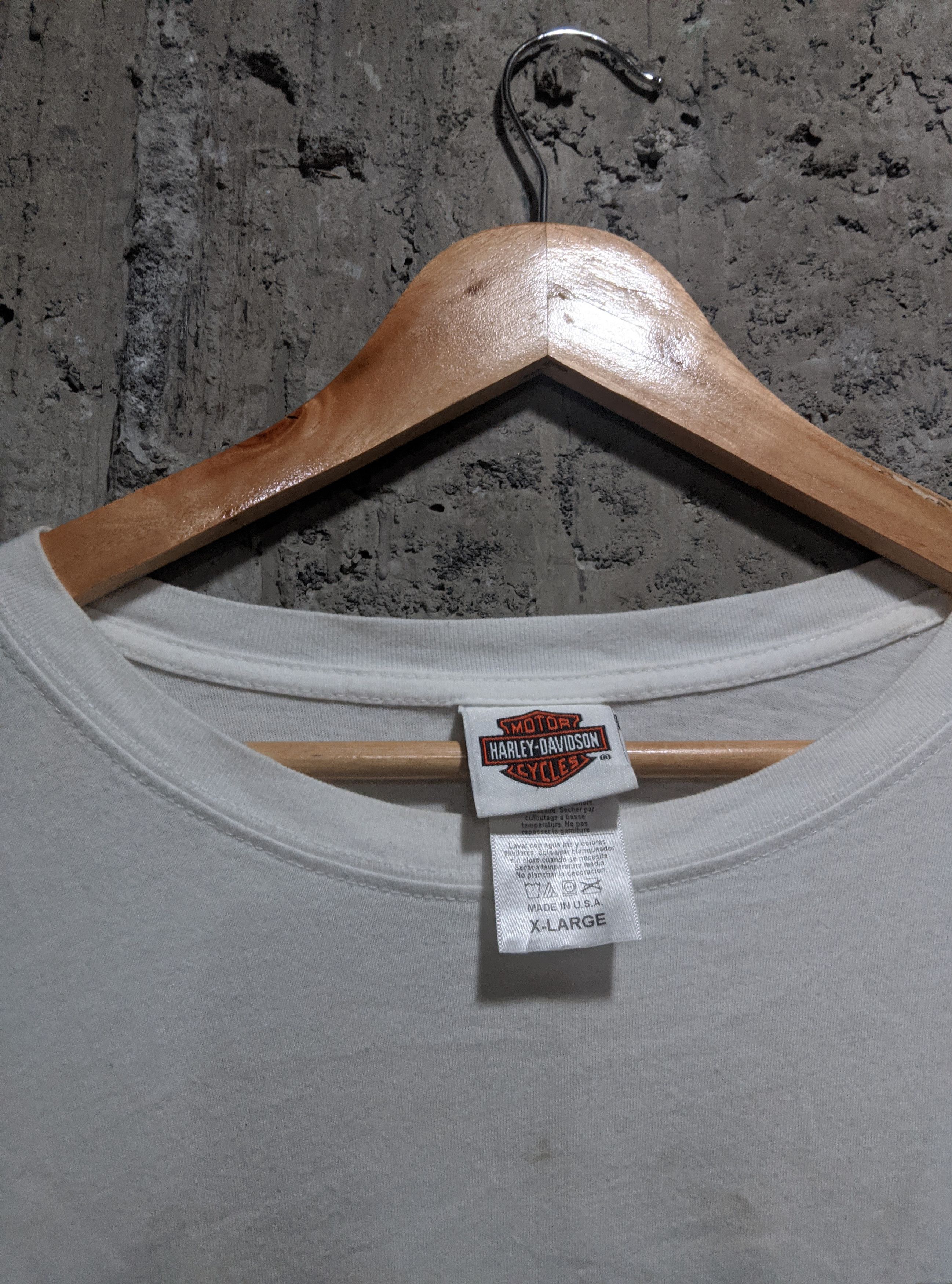Harley Davidson 2000s Harley Davidson flame sleeves y2k motorcicles WCC Size US XL / EU 56 / 4 - 5 Thumbnail
