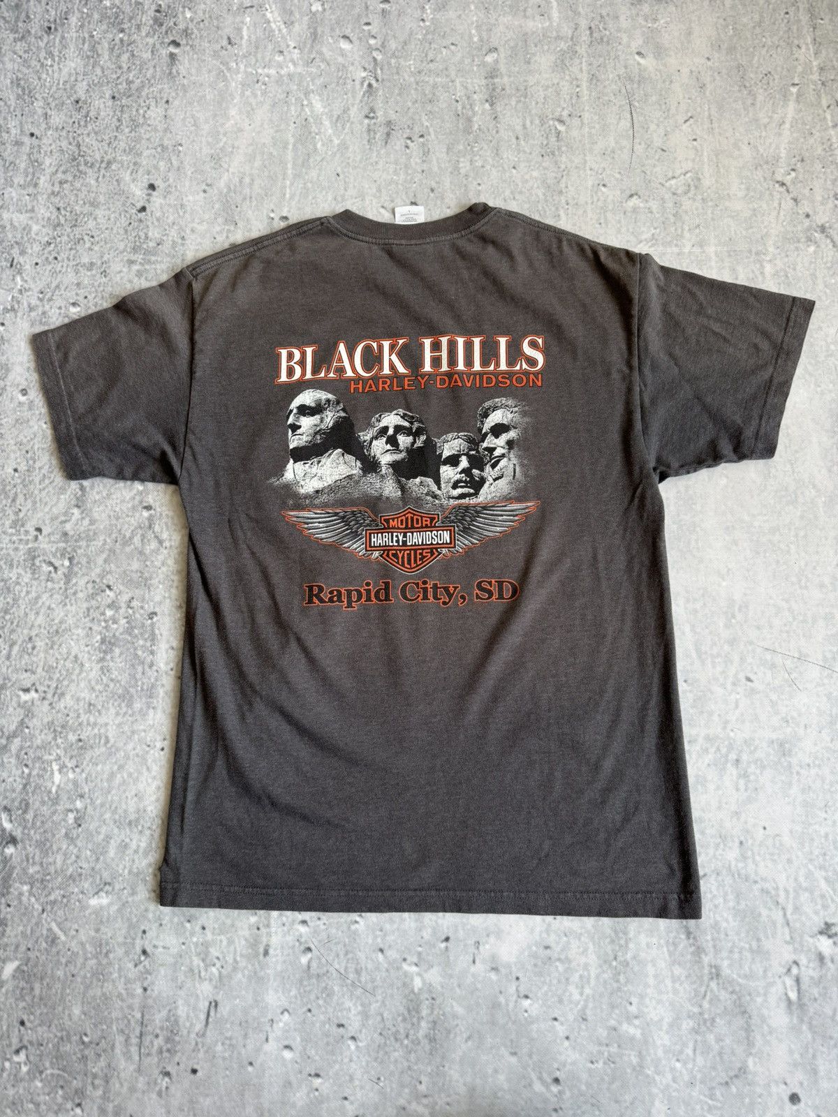 Harley Davidson × Vintage Vintage Harley Davidson retro tee Sturgis Moto Size US L / EU 52-54 / 3 - 2 Thumbnail