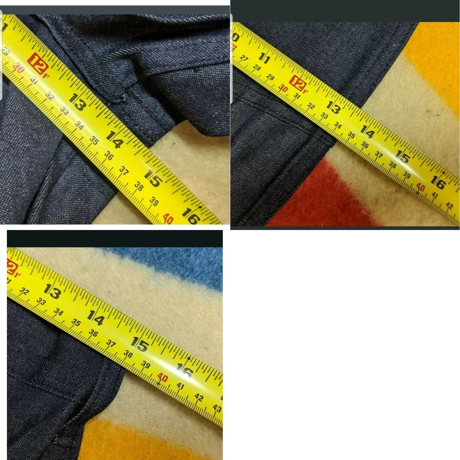Post Overalls Post Overalls O'All's USA Raw Denim Buckle Back Work Wear Western Jeans XS Men's Denim Workwear 36in Inseam Buckle Back USA Rancher Relabeled Size US 30 / EU 46 - 8 Thumbnail
