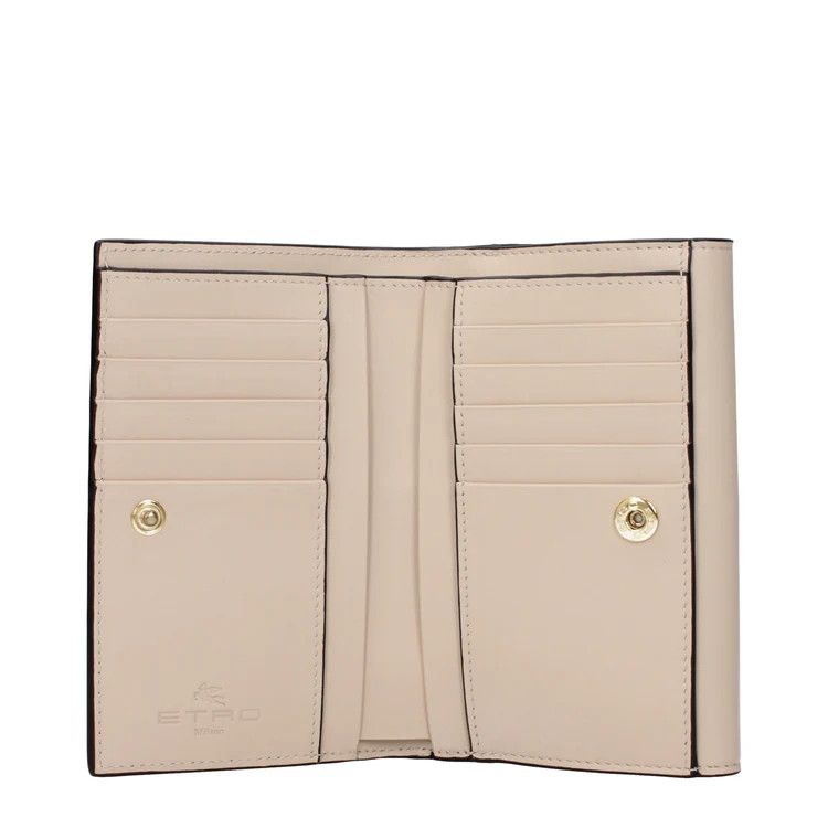 Etro ob1o1e1024 Size: OS / Fabric Wallet in Beige & Brown Size ONE SIZE - 2 Thumbnail