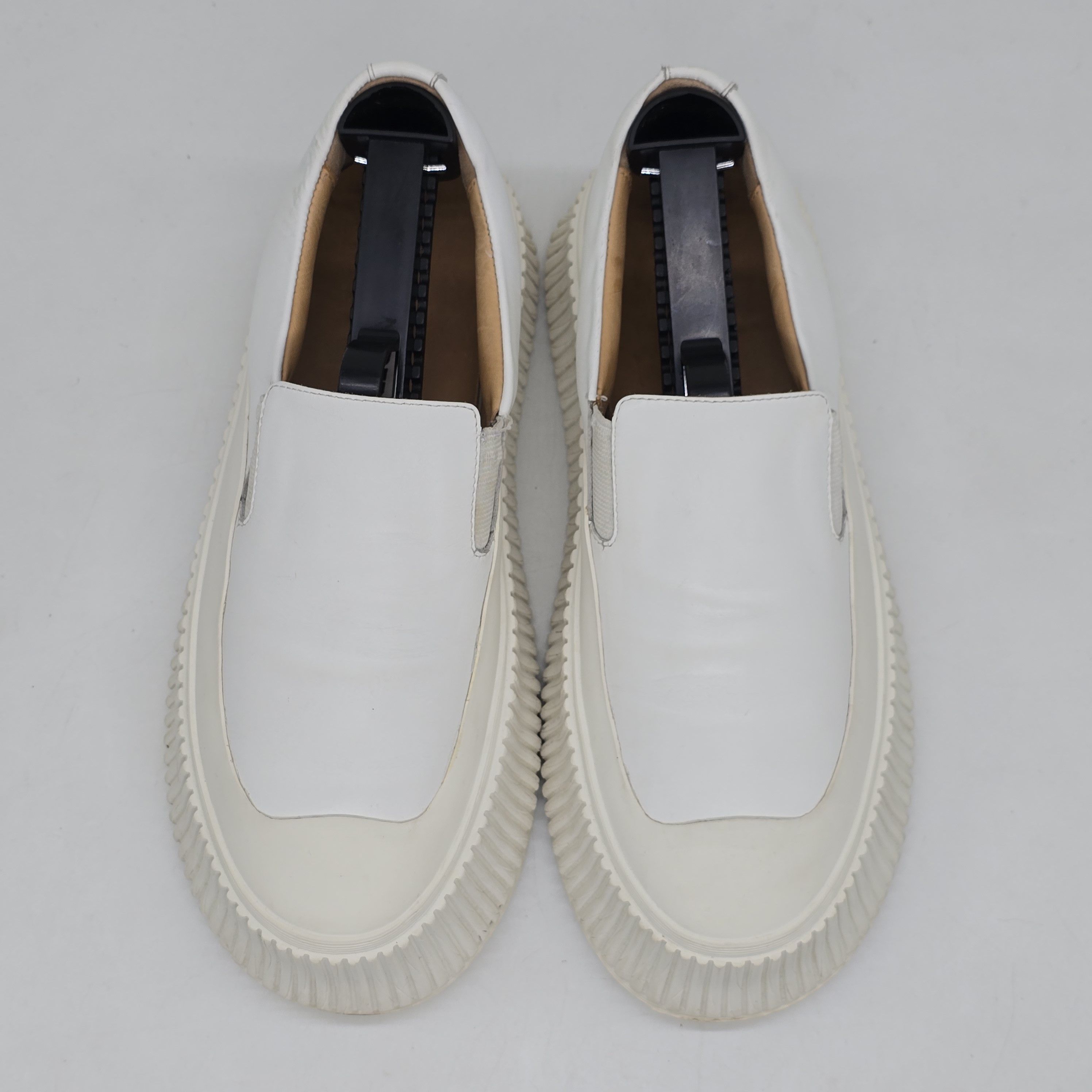 Jil Sander Jil Sander - Vulcanized Platform Sneakers - White Size US 6 / IT 36 - 3 Thumbnail