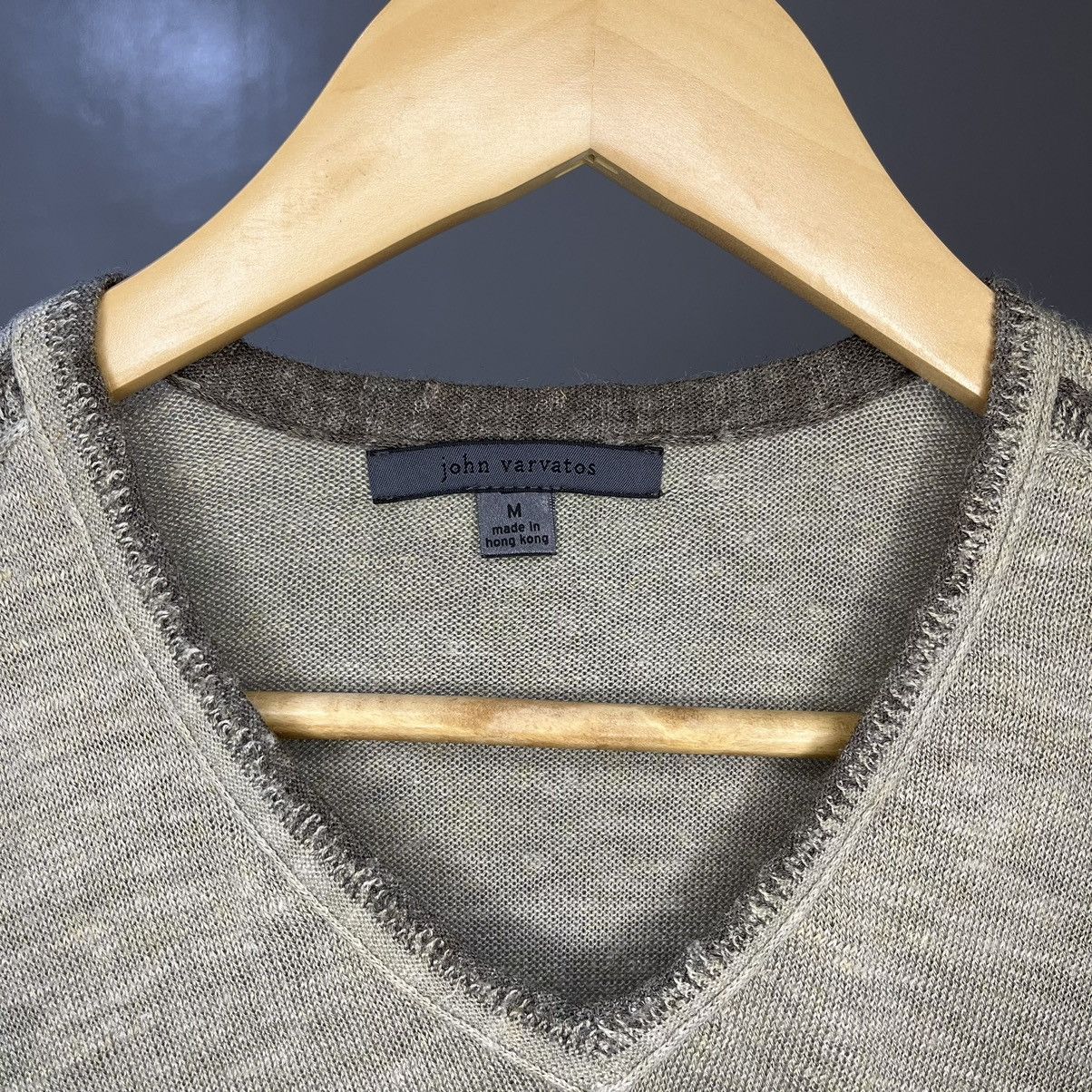 John Varvatos John Varvatos Silk Knitted Sweater Long Sleeve Size US M / EU 48-50 / 2 - 4 Thumbnail