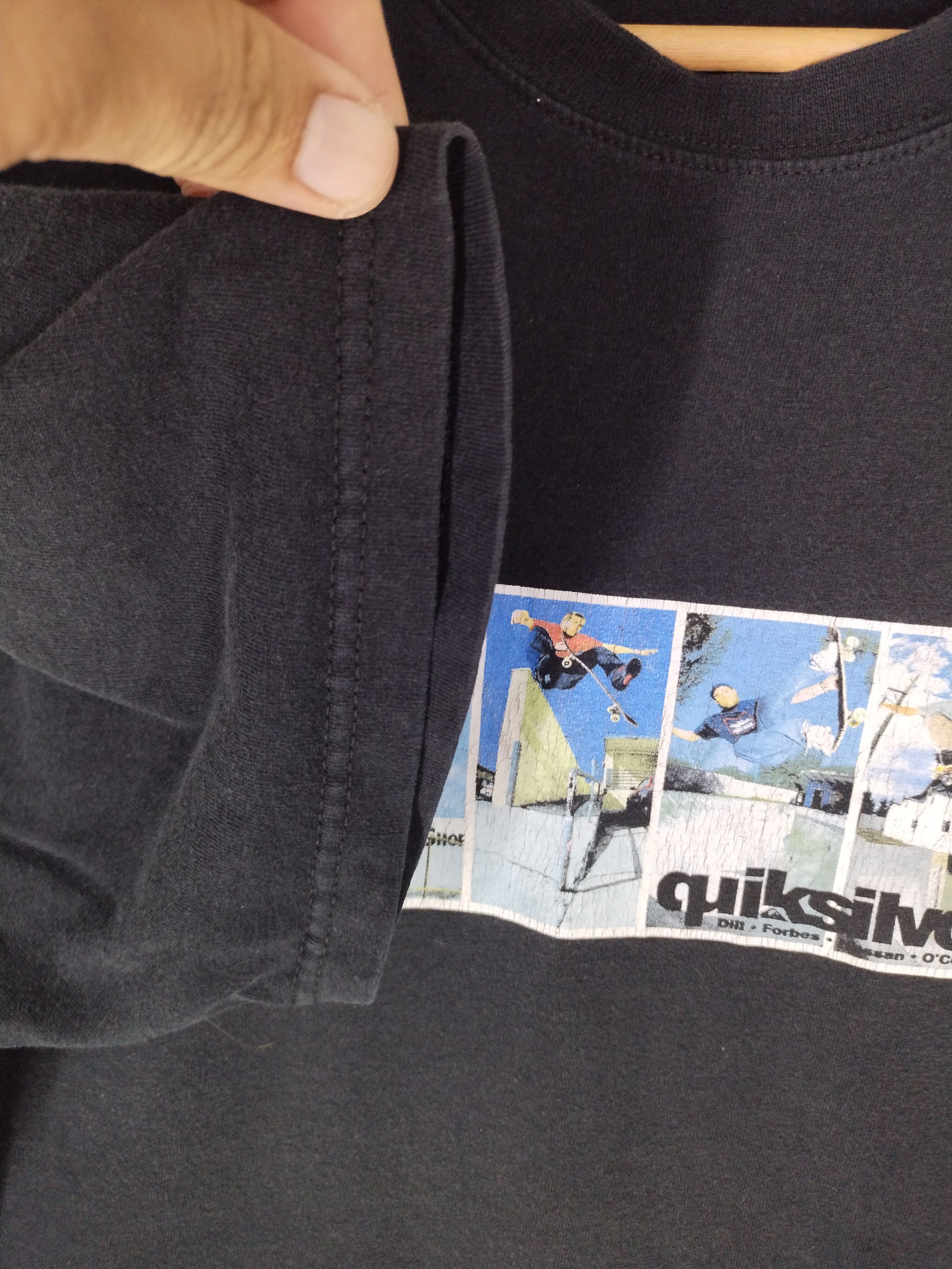 Quiksilver Vintage Quiksilver Skate Promo Tee Size US L / EU 52-54 / 3 - 4 Thumbnail