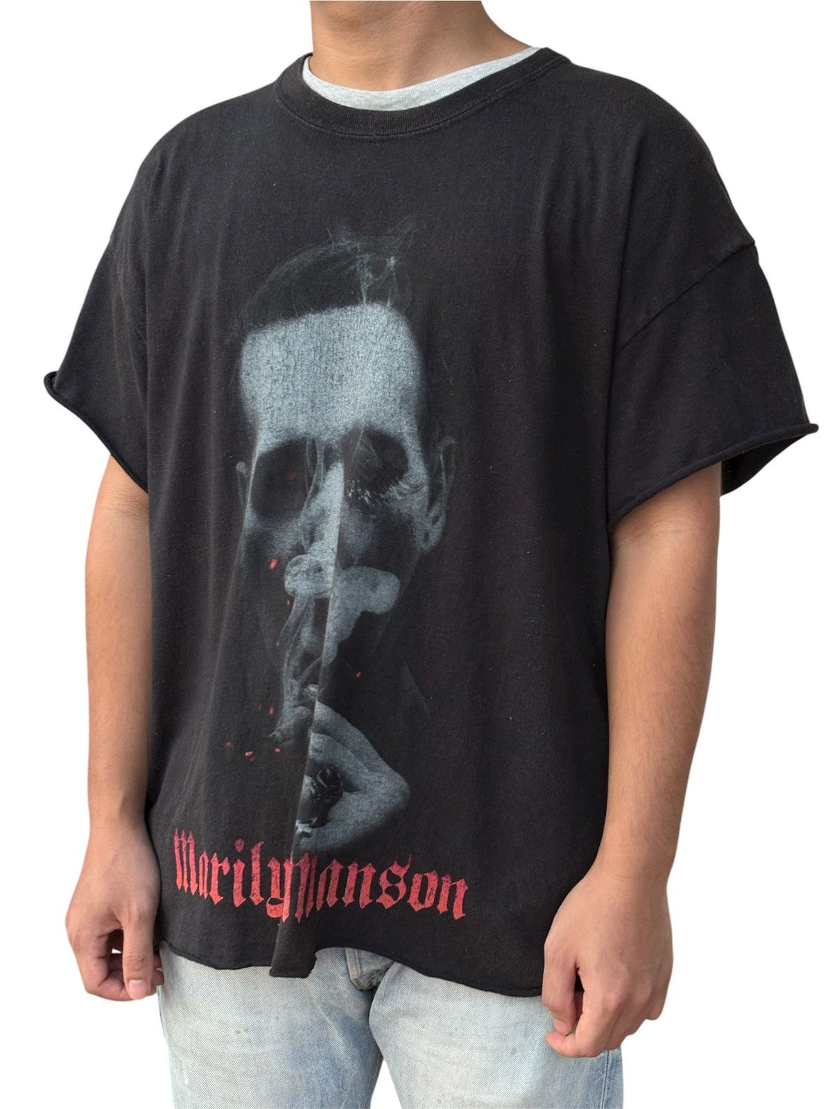 Marilyn Manson Marilyn Manson Band T-shirt Rock Style Size US L / EU 52-54 / 3 - 2 Thumbnail