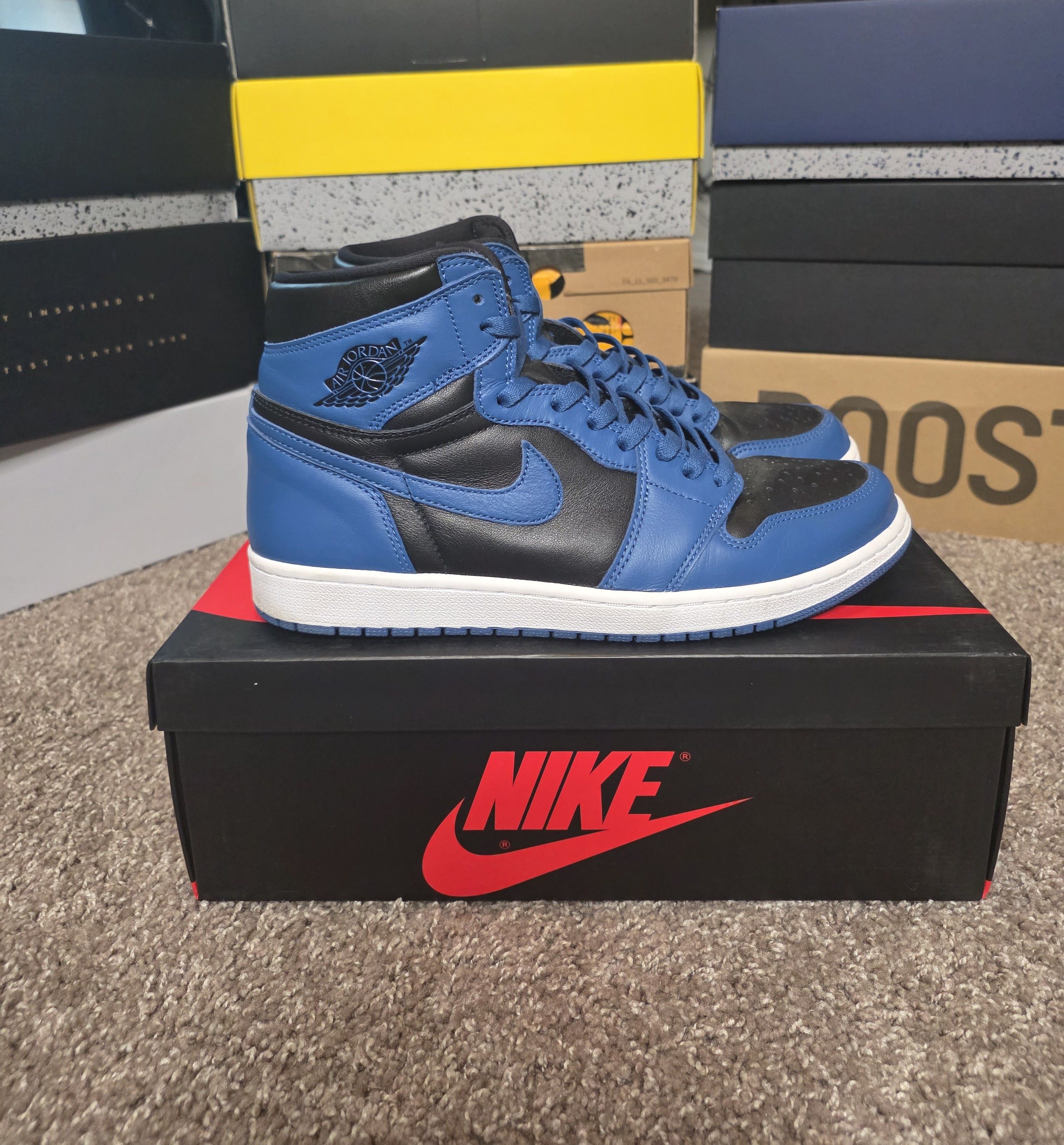 Jordan Brand Air Jordan 1 Dark Marina Blue Size US 11 / EU 44 - 2 Thumbnail