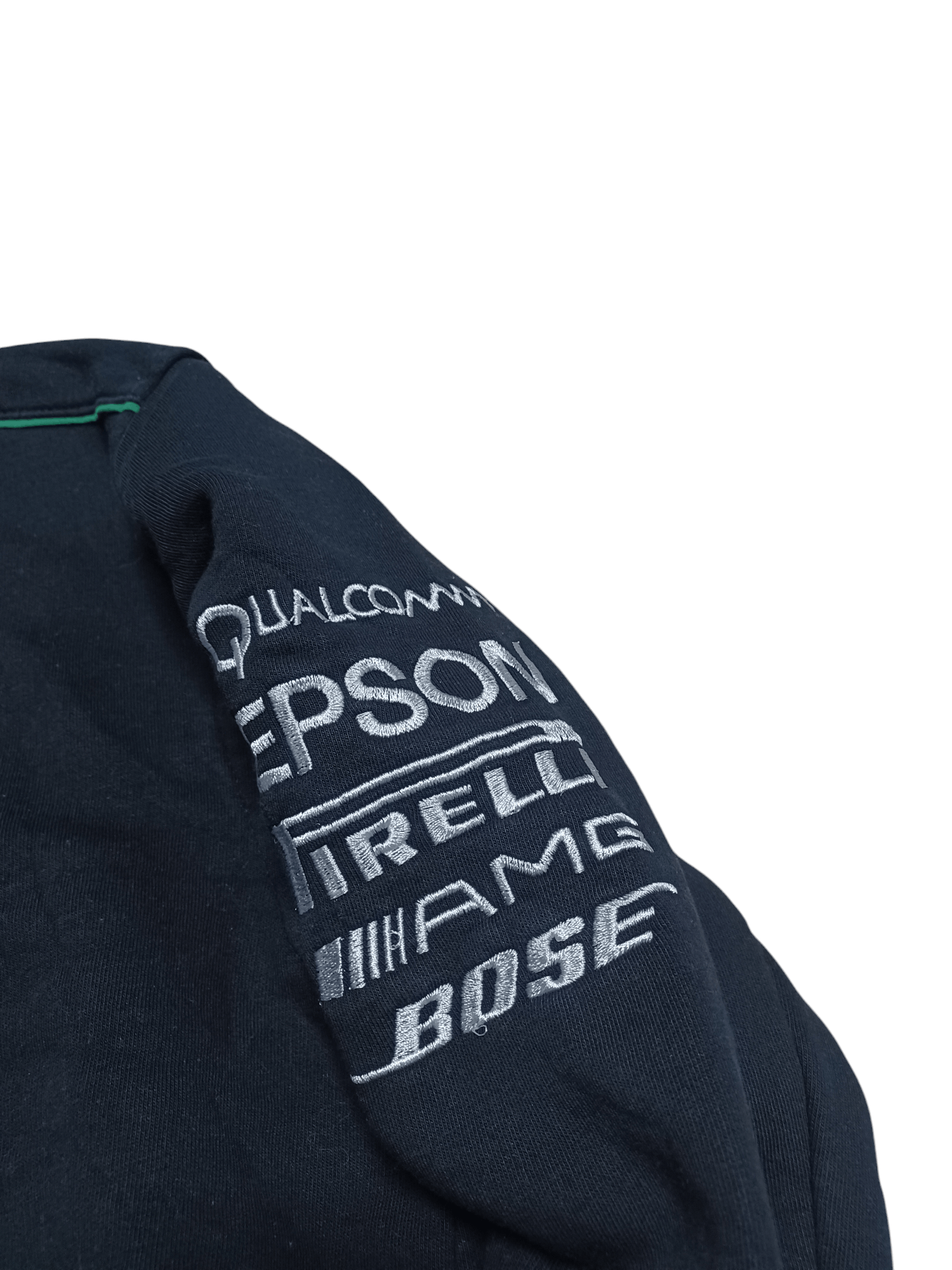 Mercedes-Benz MERCEDES BENZ PETRONAS VINTAGE RACING ZIP TRACK JACKET Size US M / EU 48-50 / 2 - 3 Thumbnail