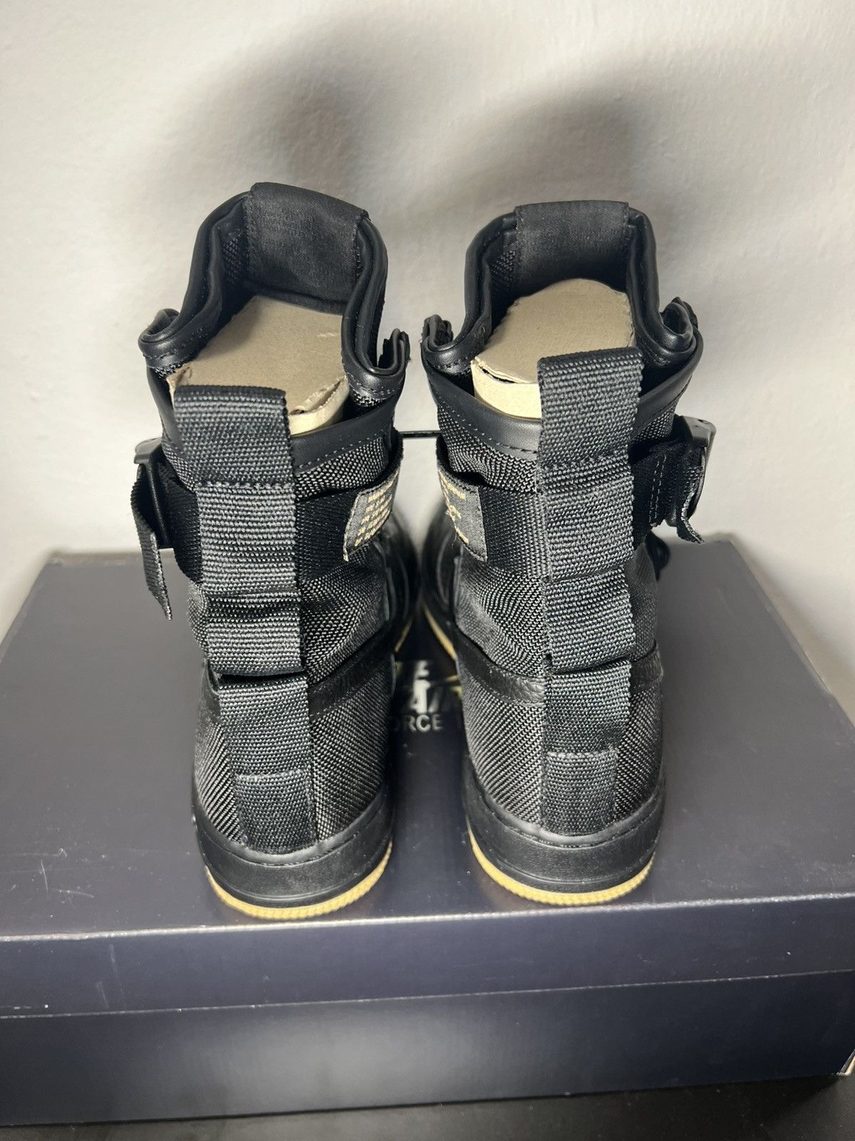 Nike Nike SF AF1 High Black Gum- with bag - Size 40.5 - NEW Size US 7.5 / EU 40-41 - 4 Thumbnail
