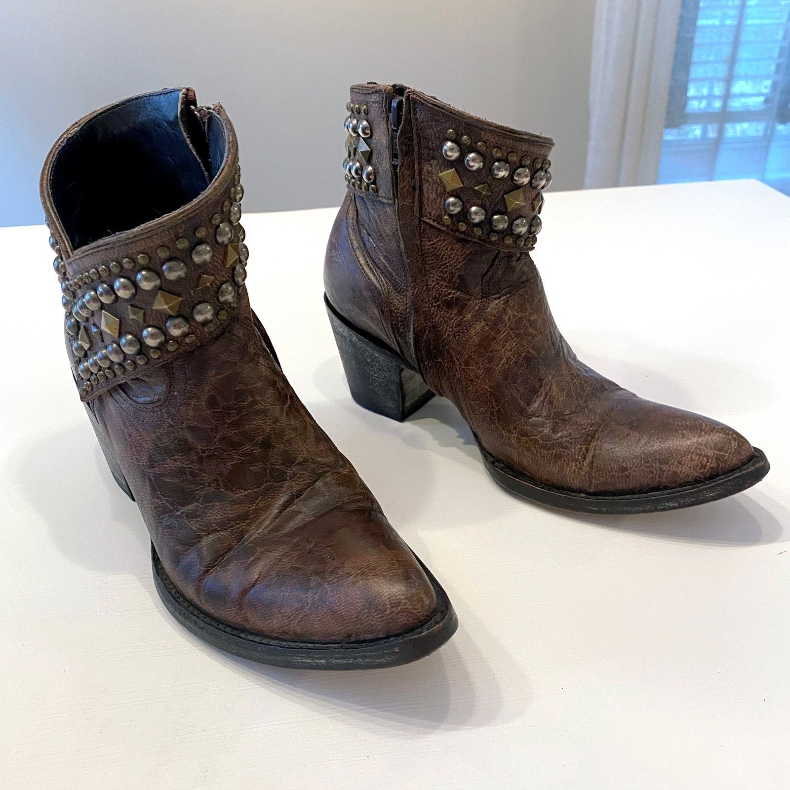 Old Gringo Old Gringo Mini Belinda 7" Ankle Boots Size 7B Boots Booties Size US 7 / IT 37 - 1 Thumbnail