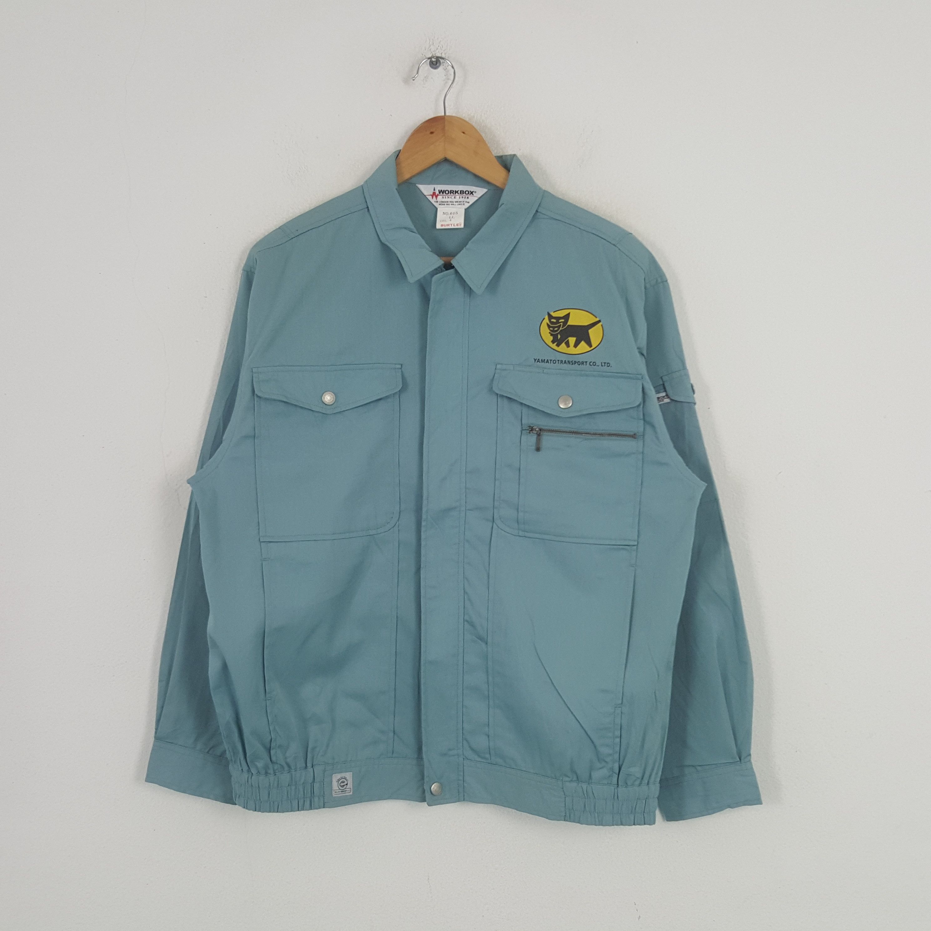 Japanese Brand × Vintage Vintage Yamato Transport Japanese Brand Uniform Jacket Size US S / EU 44-46 / 1 - 3 Thumbnail