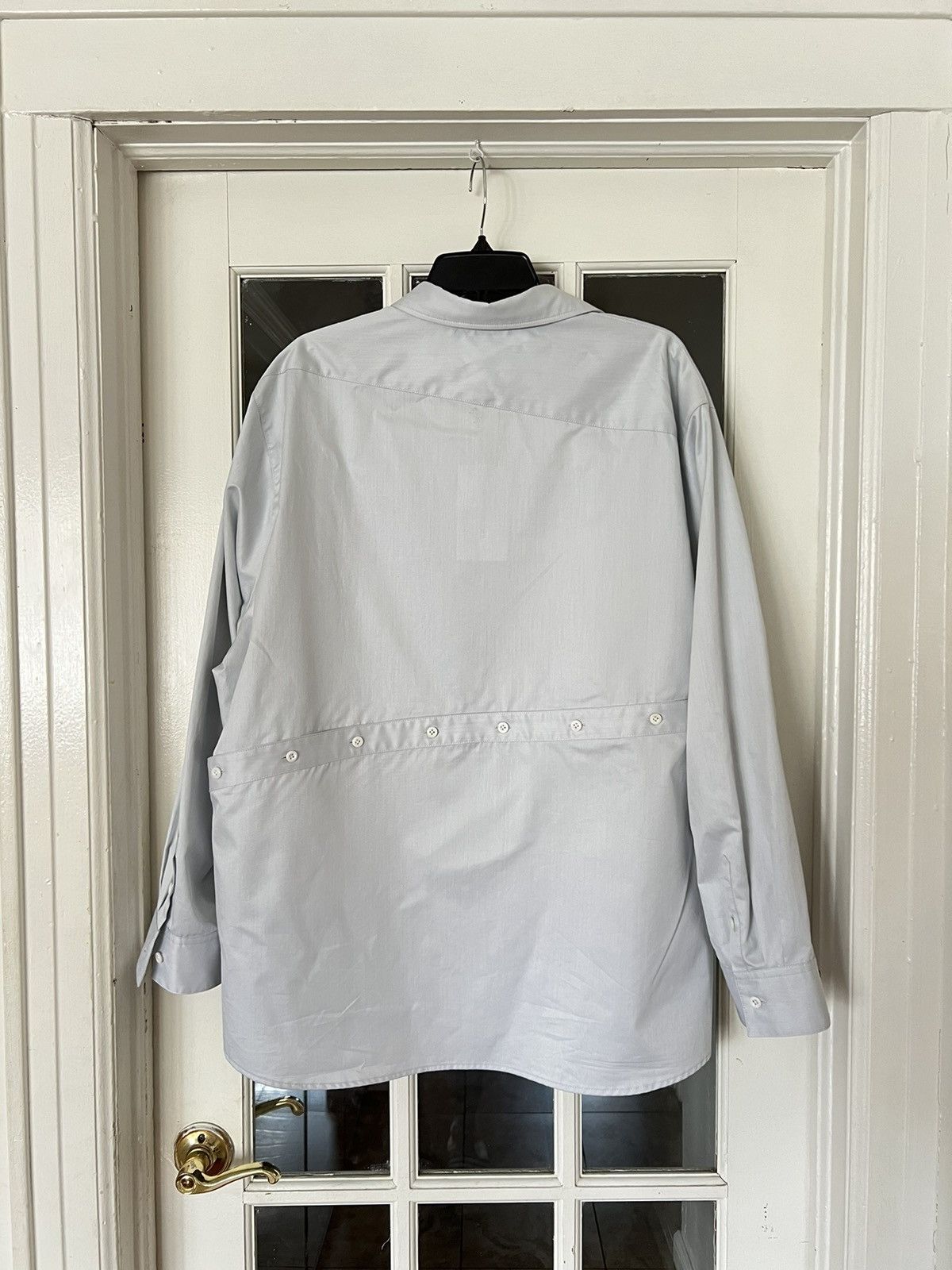 Peter Do Peter Do Kiko Shirt in Silver Blue Size US S / EU 44-46 / 1 - 4 Thumbnail