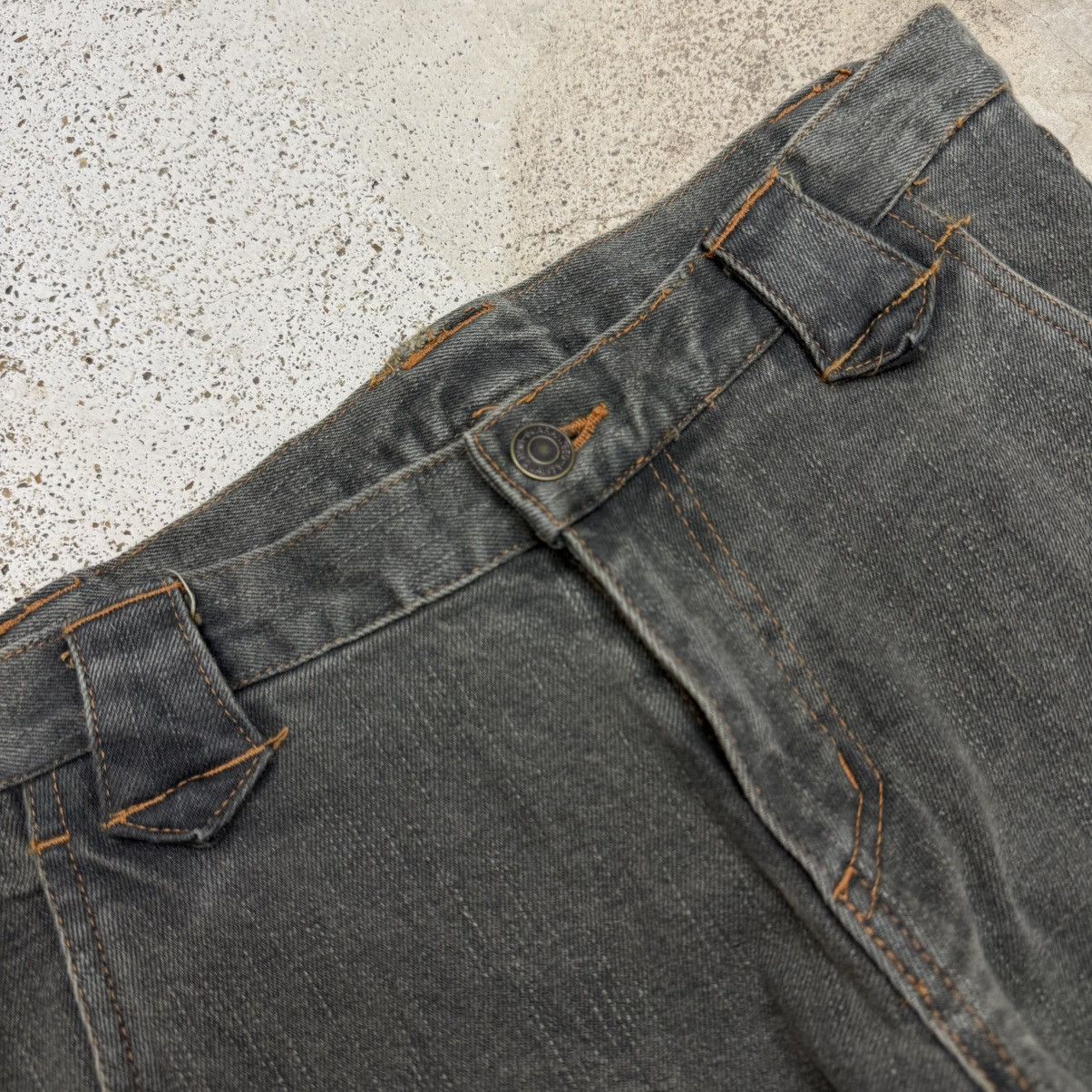 Japanese Brand Pendora Cargo Utility Flare Denim Pants Size 25" / US 0 / IT 36 - 7 Thumbnail