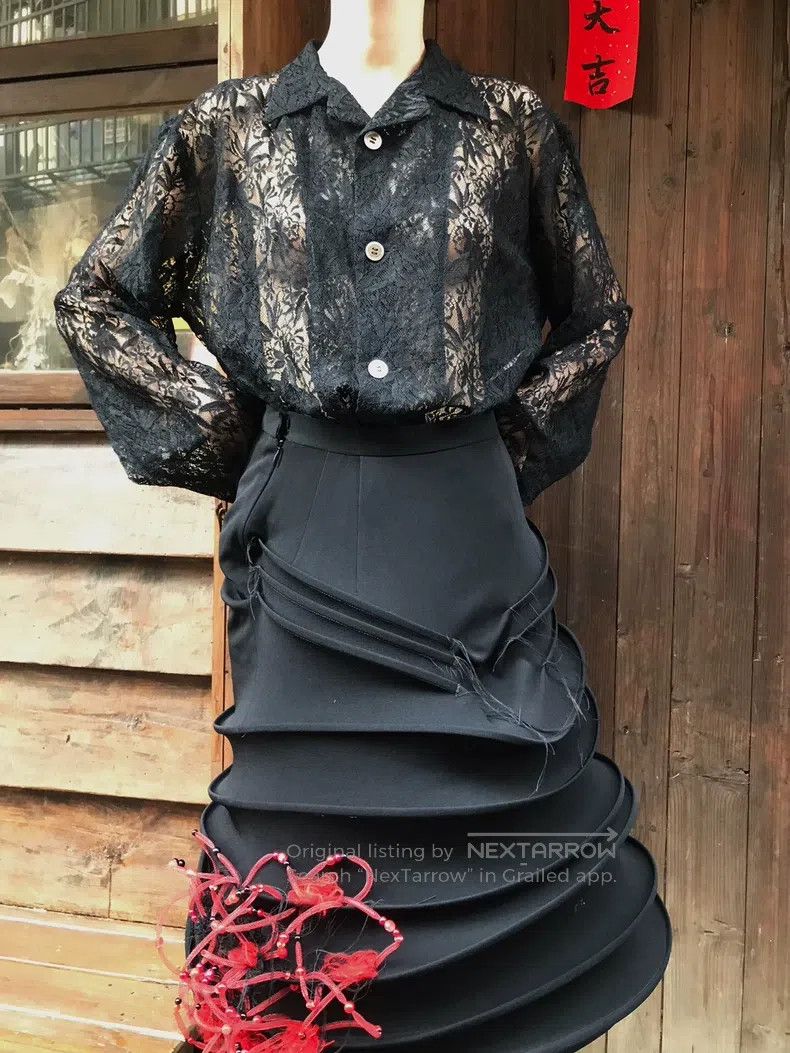 Other Comme Des Garcons size one-size-fits-all Bamboo Leaf Lace S Size S / US 4 / IT 40 - 2 Thumbnail
