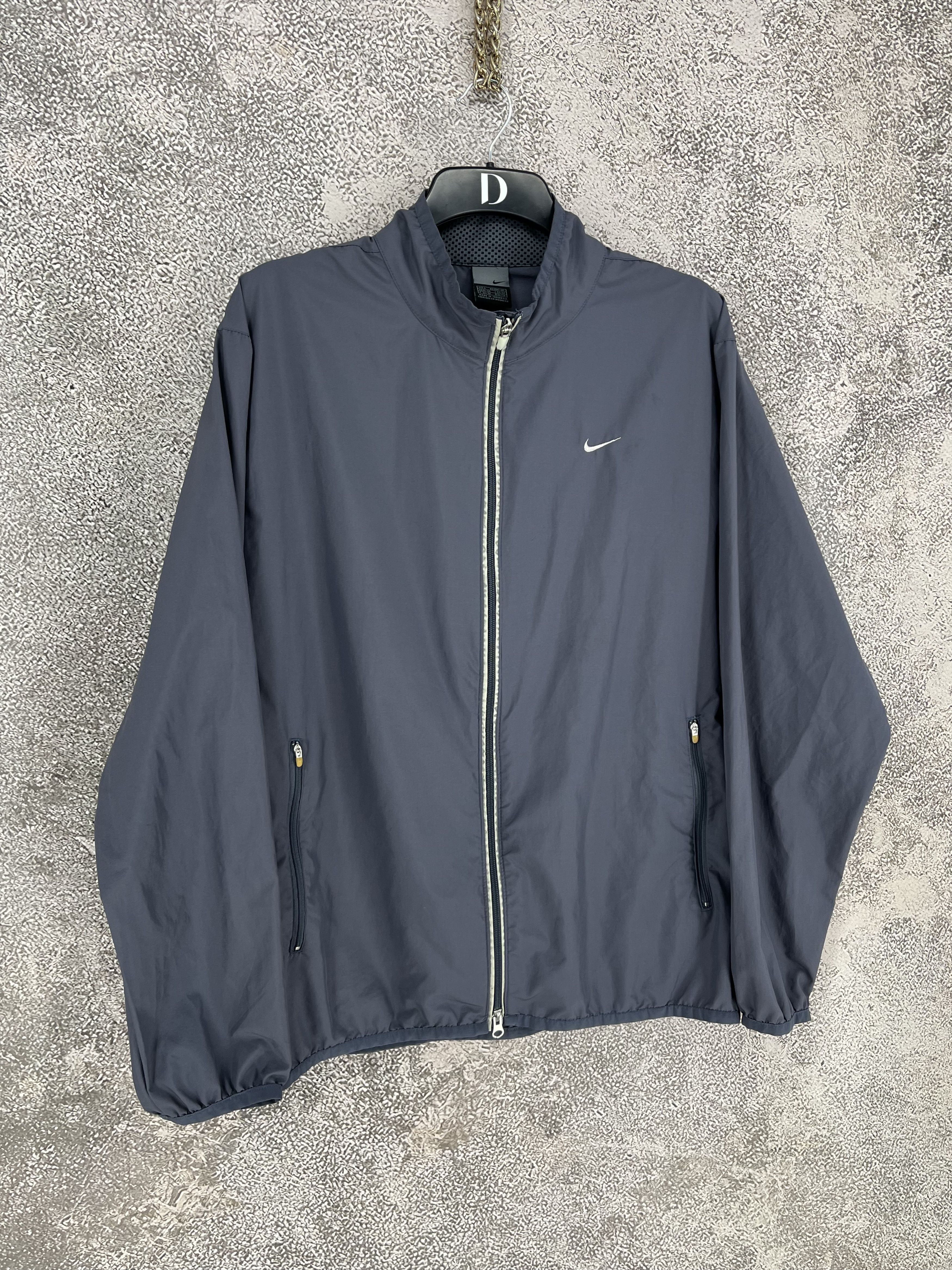 Nike Vintage Y2K Nike Drill jacket Retro Archive 2000s Size US L / EU 52-54 / 3 - 2 Thumbnail