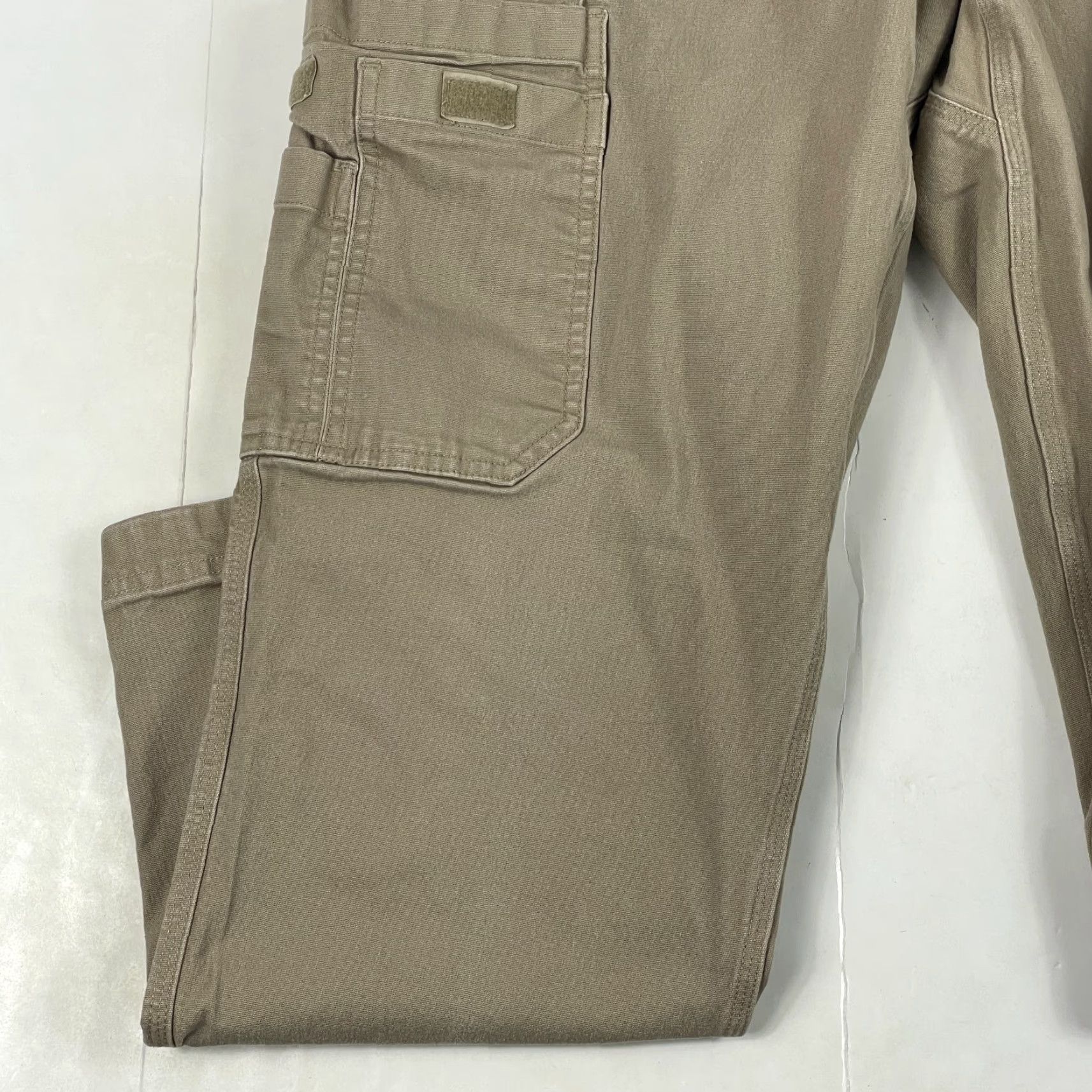 Vintage Duluth Mens Pants 38 x 30 Beige Flex Fire Hose Canvas Cargo Workwear Utility Size US 38 / EU 54 - 5 Thumbnail