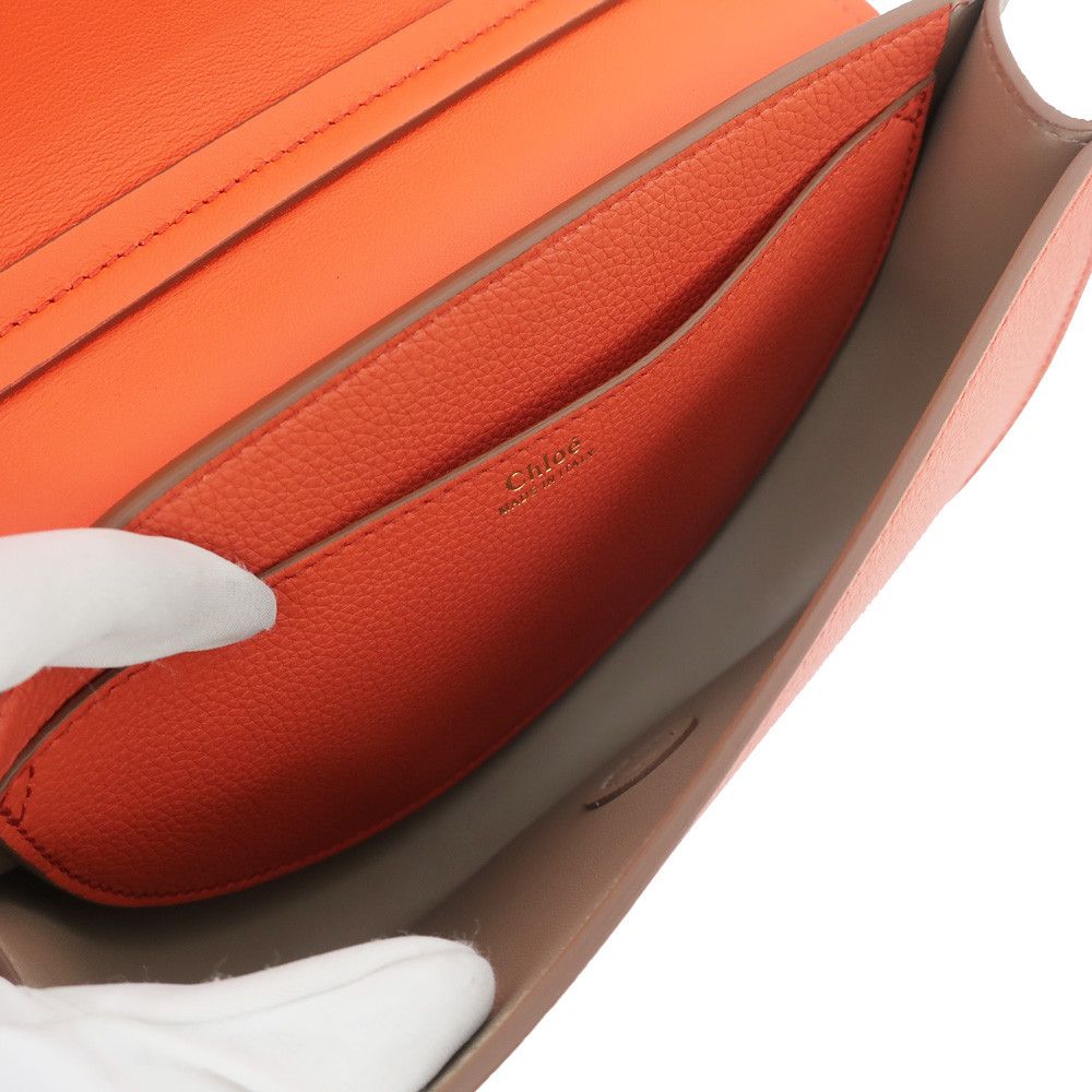 Chloe o1loc1c0425 CHC23 Size: OS / Flap Bag in Orange Size ONE SIZE - 5 Thumbnail