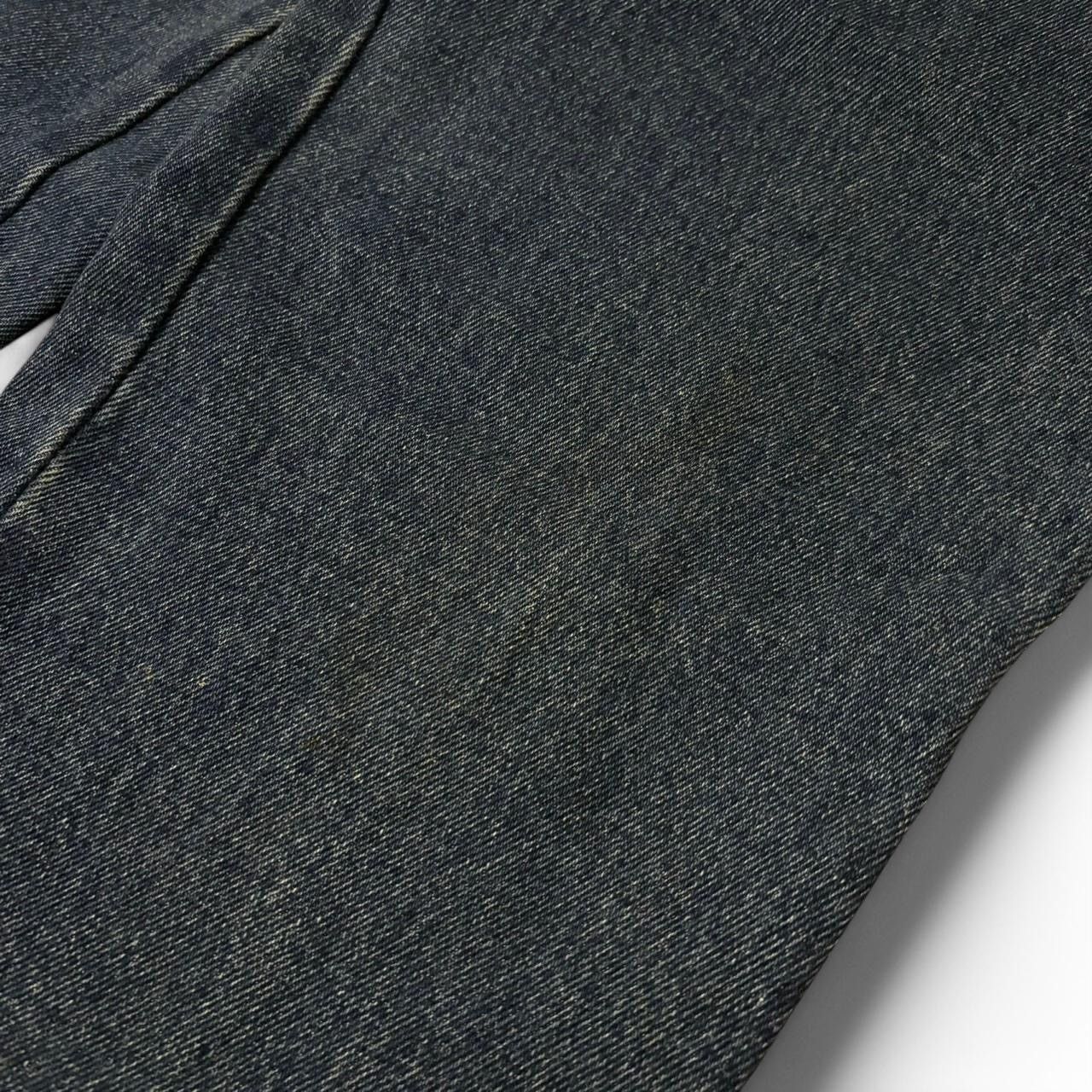 Vintage Vintage 1990s Darkwash Blue Denim Jeans 29x28.75 Size US 29 - 2 Thumbnail