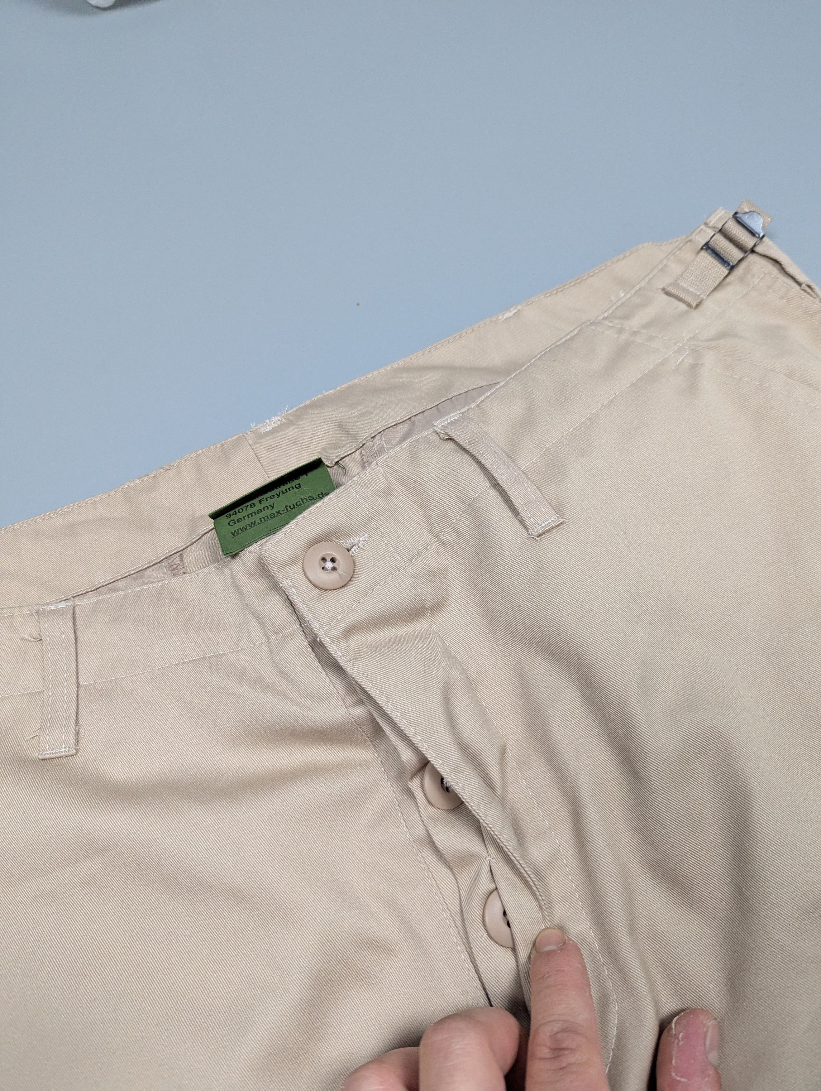 Levi's Vintage Clothing US Army VTG Beige Cargo Pants W39-43 L33-34 Size US 40 / EU 56 - 4 Thumbnail
