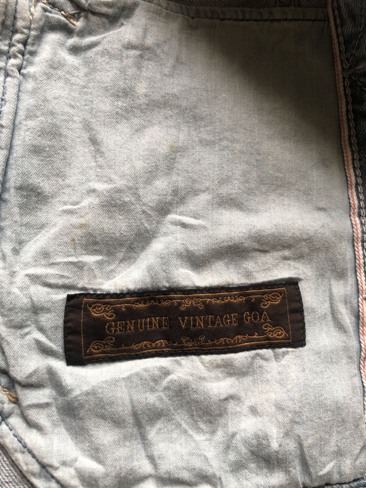 Le Grande Bleu (L.G.B.) 🇯🇵Goa Denim Selvedge sleveless Jacket Kapital Sid Vicious Size US M / EU 48-50 / 2 - 9 Thumbnail