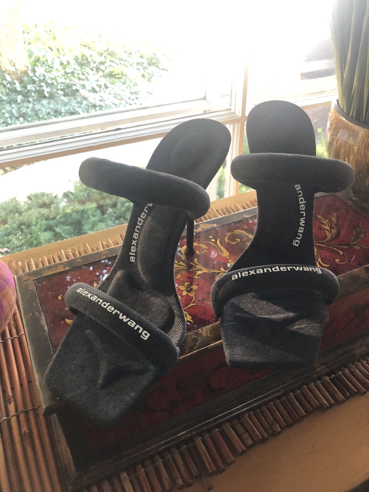 Alexander Wang Alexander Wang Grey Julie Tubular Heels Size US 8 / IT 38 - 1 Thumbnail
