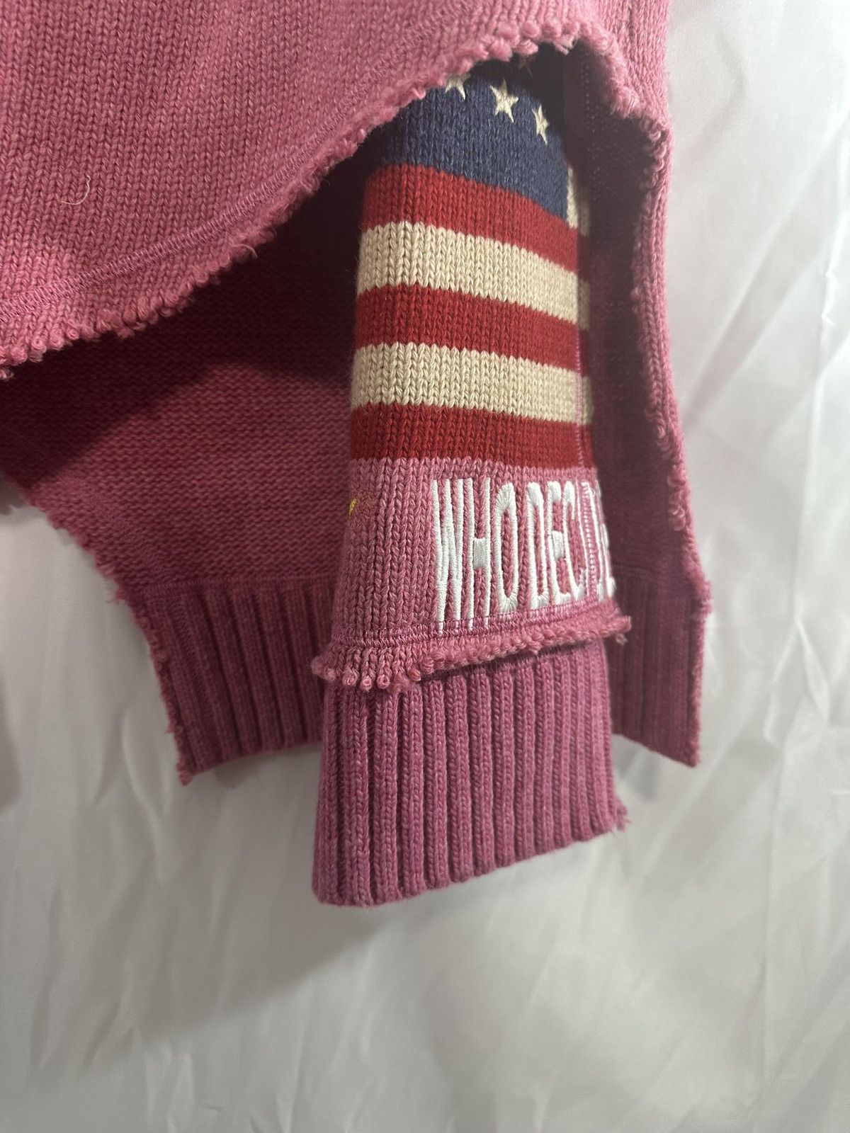 Who Decides War WHO DECIDES WAR KNITWEAR SWEATER Size US M / EU 48-50 / 2 - 10 Thumbnail