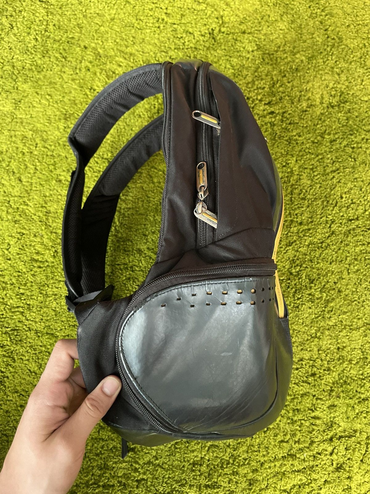 Nike × Vintage Nike 2000s vintage gorpcore style faded backpack bag Y2K Size ONE SIZE - 3 Thumbnail